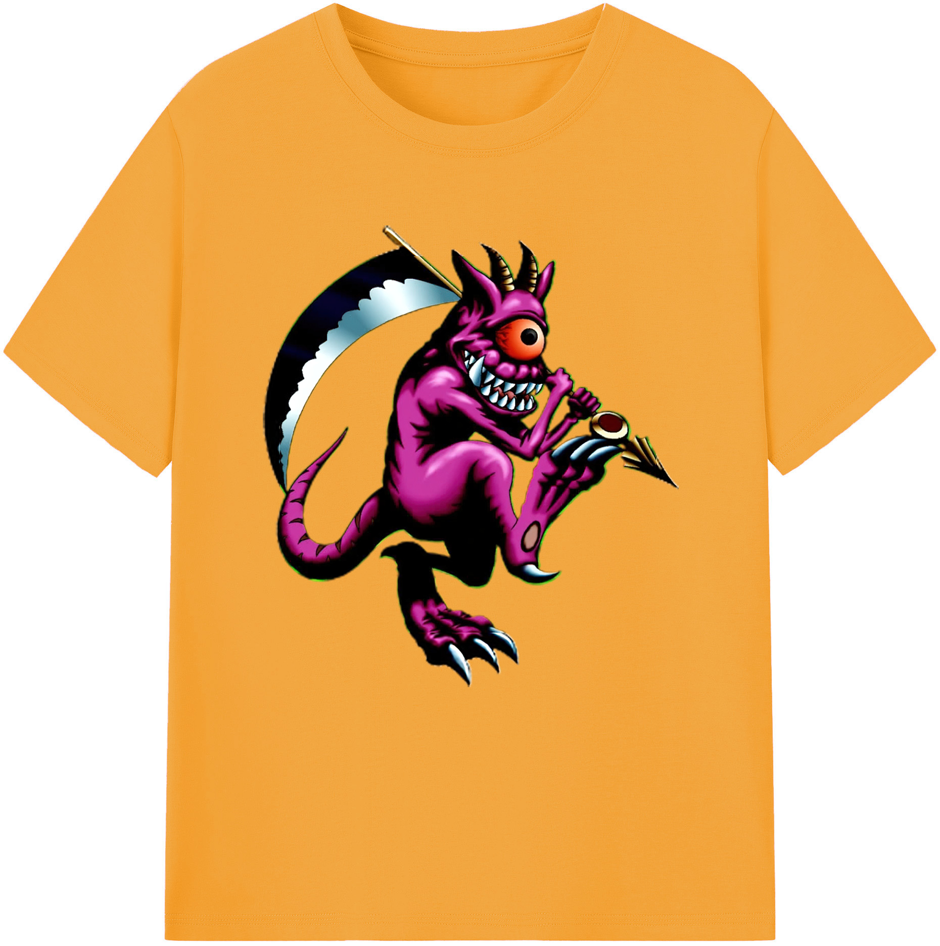 （画像用） 遊☆戯☆王 Yu-Gi-Oh! レディースカジュアルプリントTシャツ（綿100％）