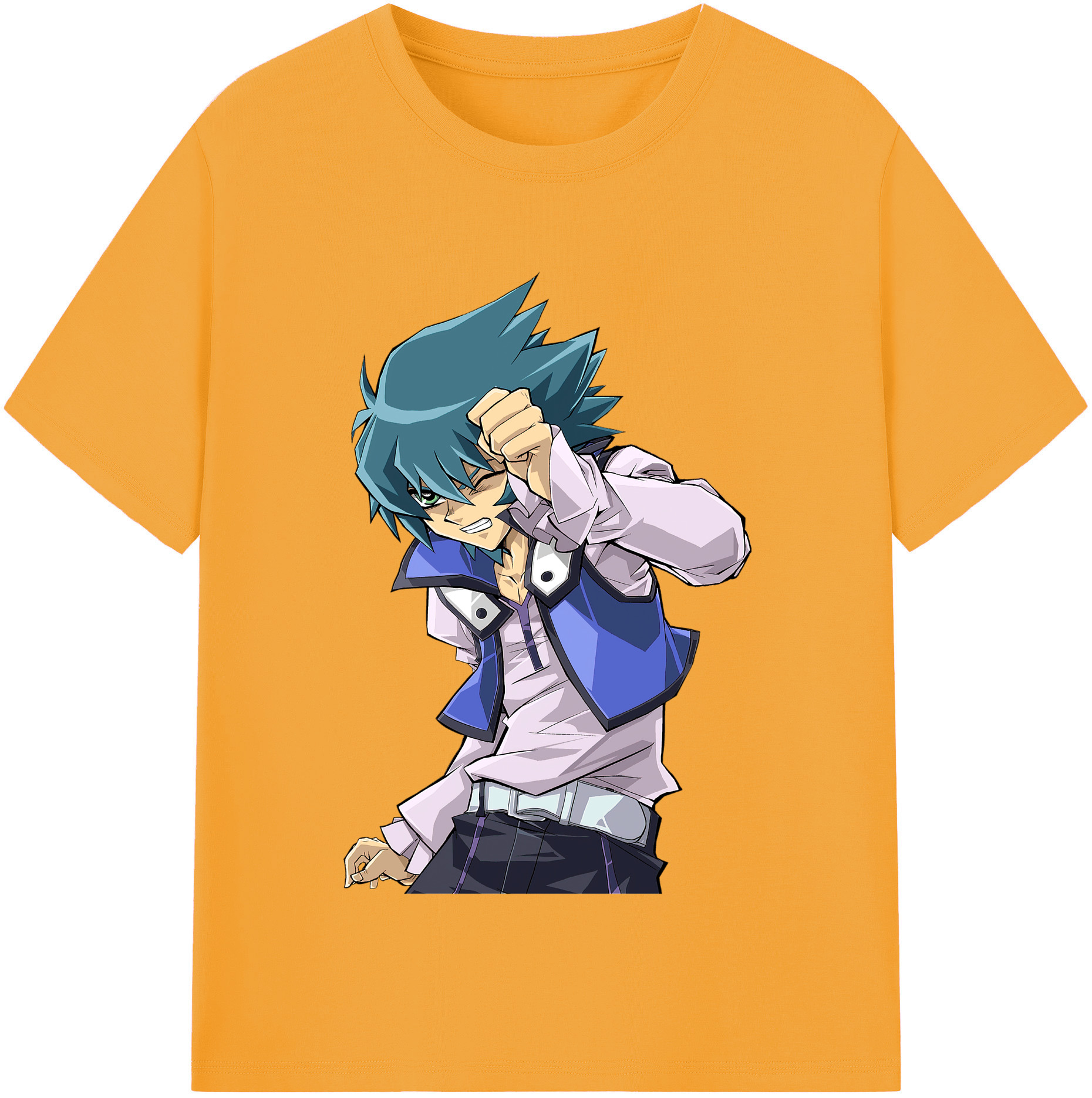 （画像用） 遊☆戯☆王 Yu-Gi-Oh! レディースカジュアルプリントTシャツ（綿100％）