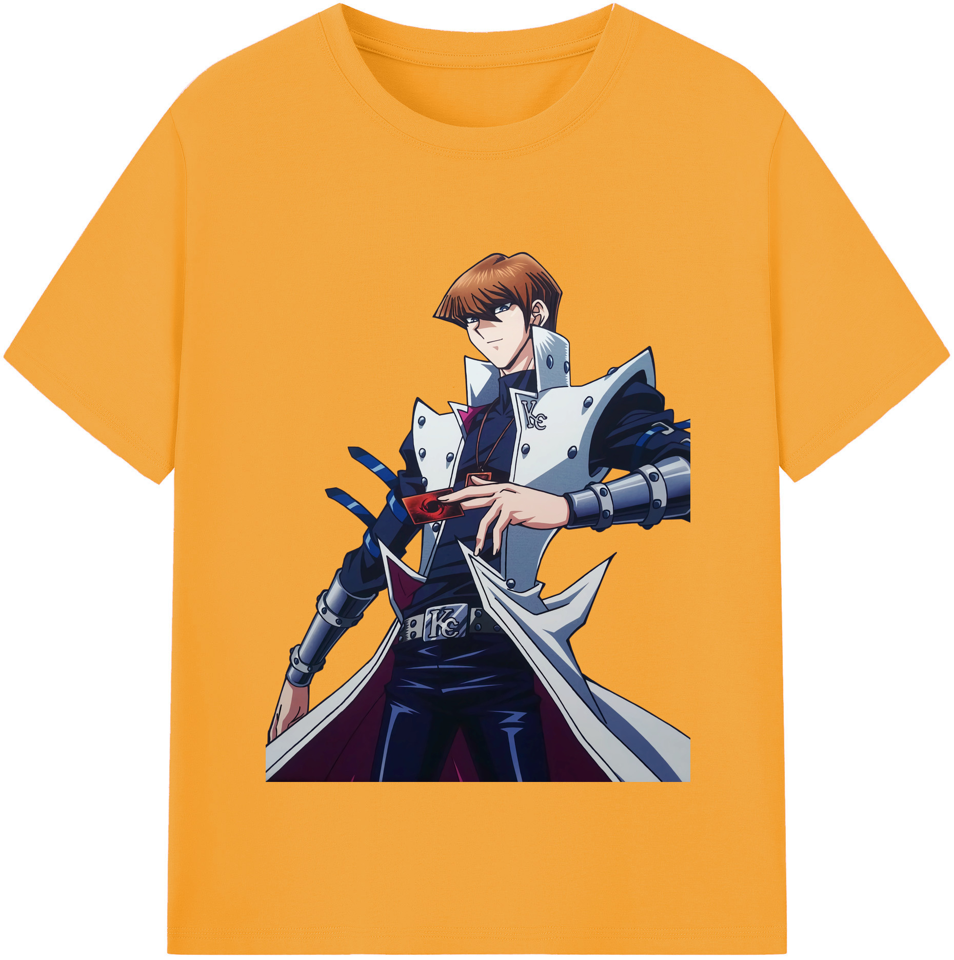 （画像用） 遊☆戯☆王 Yu-Gi-Oh! レディースカジュアルプリントTシャツ（綿100％）
