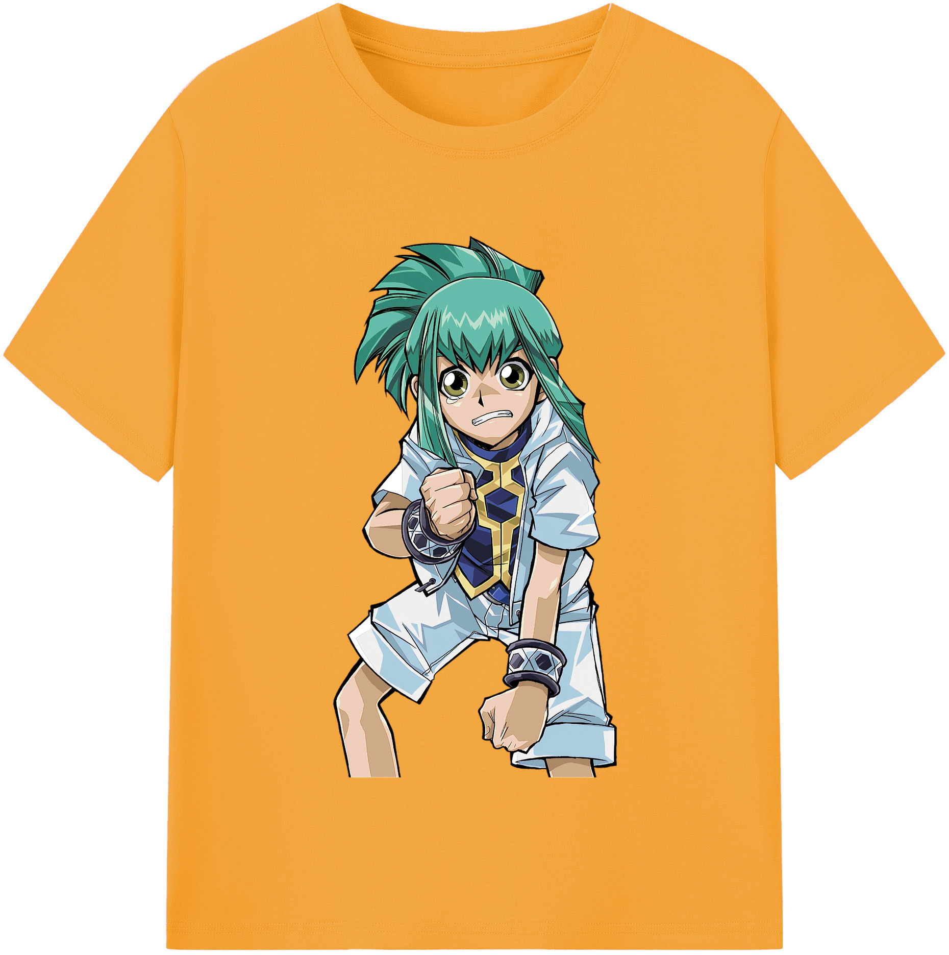 （画像用） 遊☆戯☆王 Yu-Gi-Oh! レディースカジュアルプリントTシャツ（綿100％）