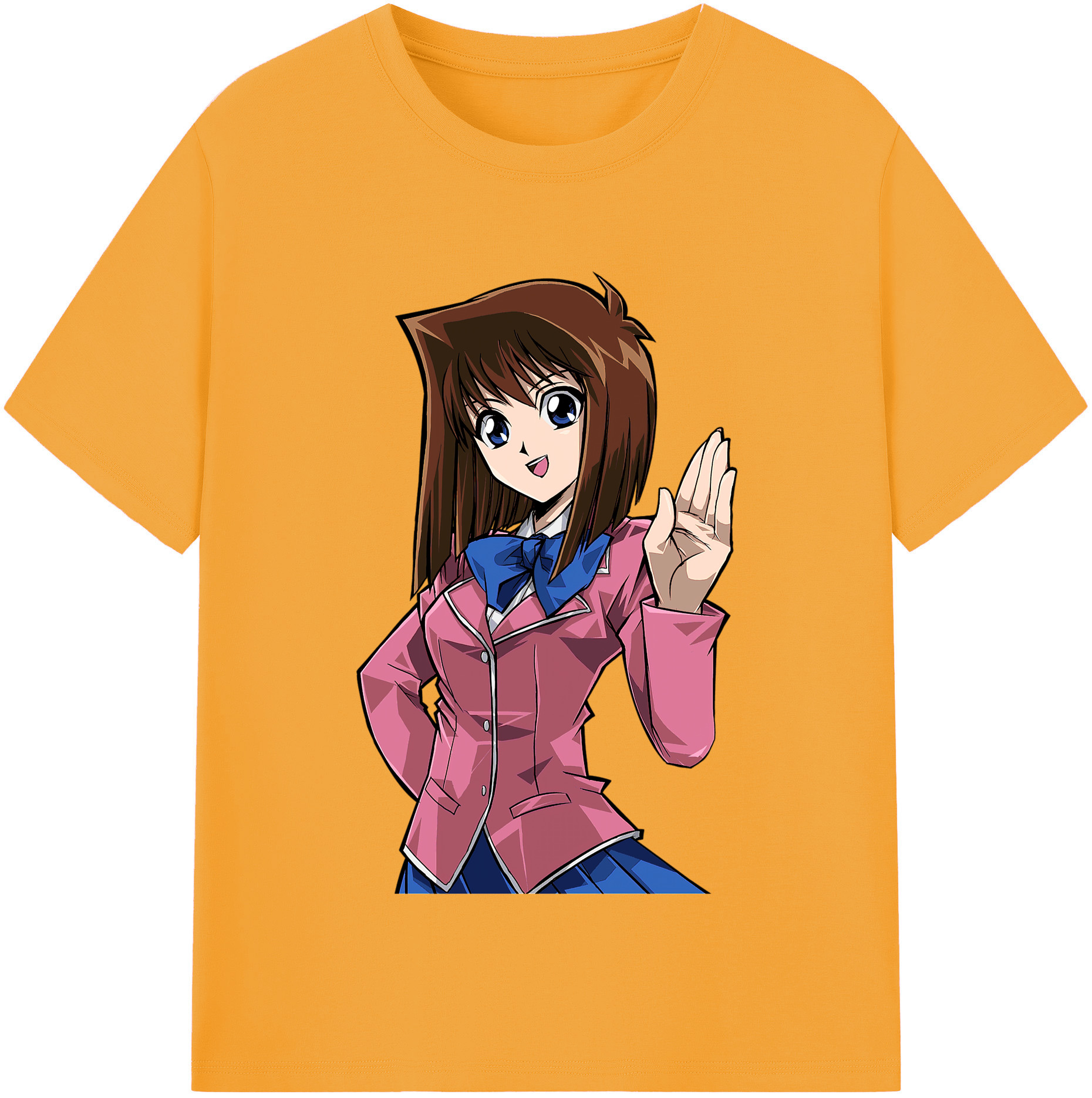 （画像用） 遊☆戯☆王 Yu-Gi-Oh! レディースカジュアルプリントTシャツ（綿100％）