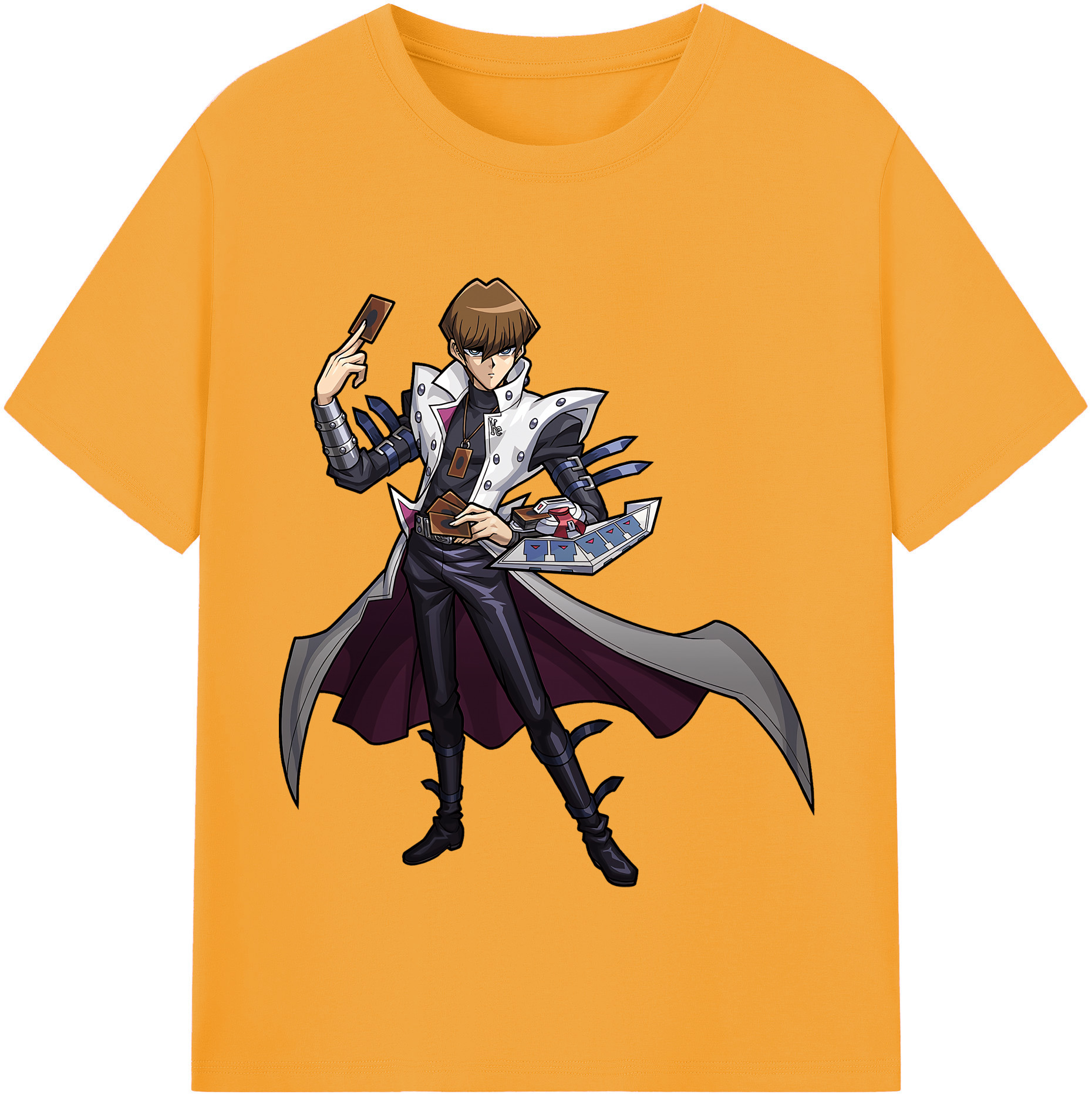 （画像用） 遊☆戯☆王 Yu-Gi-Oh! レディースカジュアルプリントTシャツ（綿100％）
