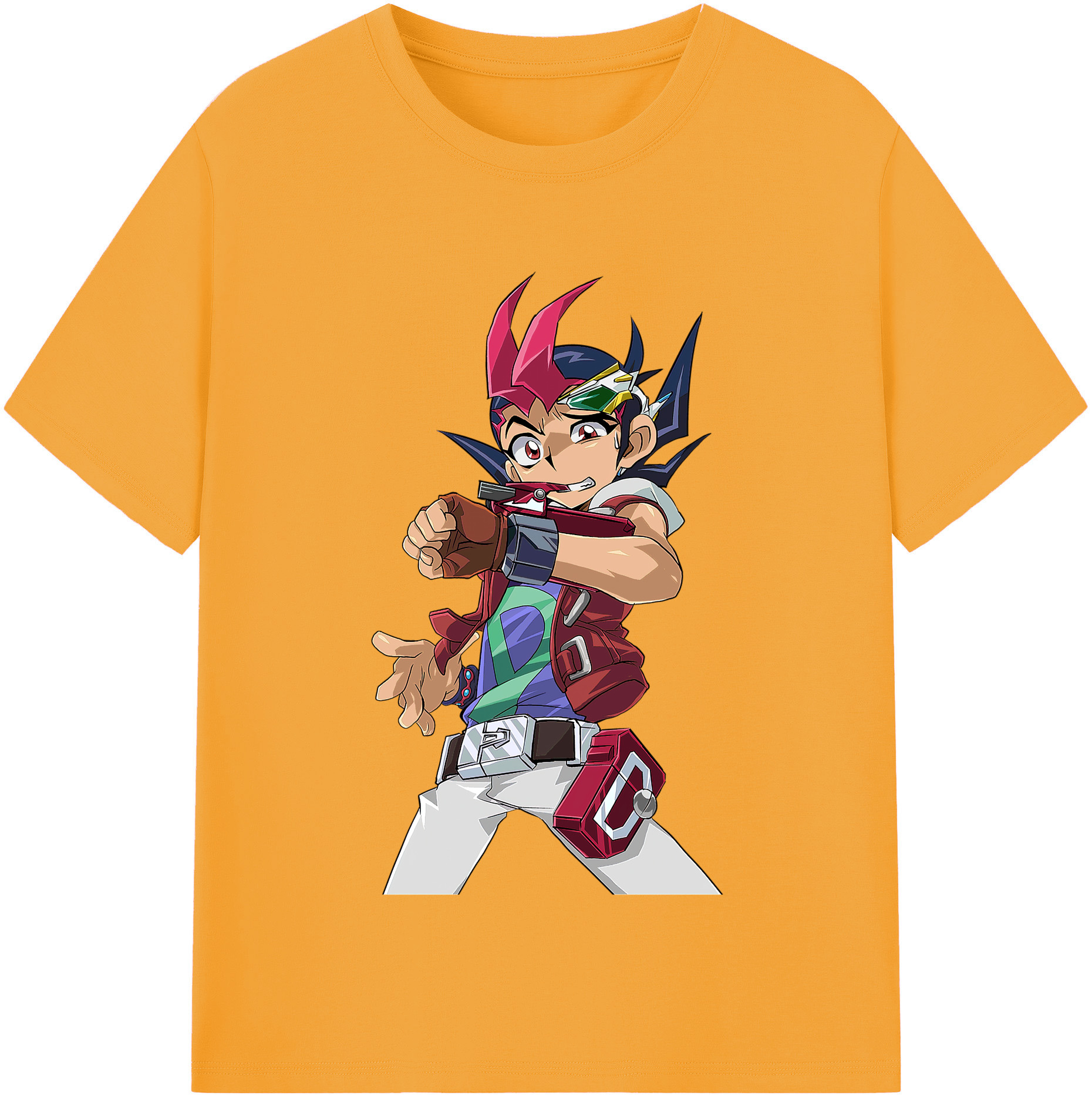 （画像用） 遊☆戯☆王 Yu-Gi-Oh! レディースカジュアルプリントTシャツ（綿100％）