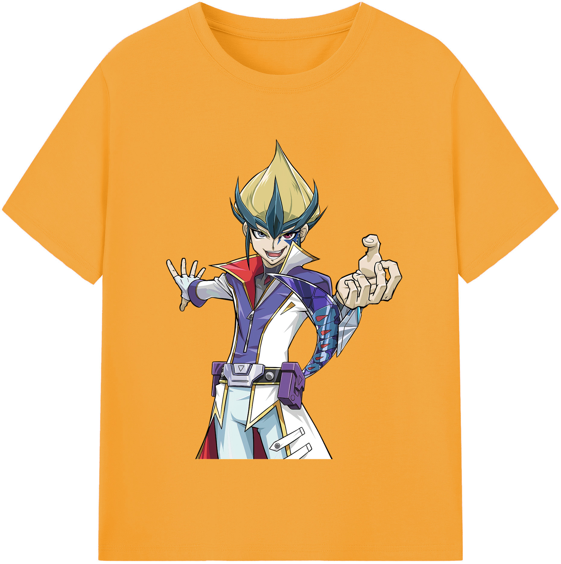 （画像用） 遊☆戯☆王 Yu-Gi-Oh! レディースカジュアルプリントTシャツ（綿100％）