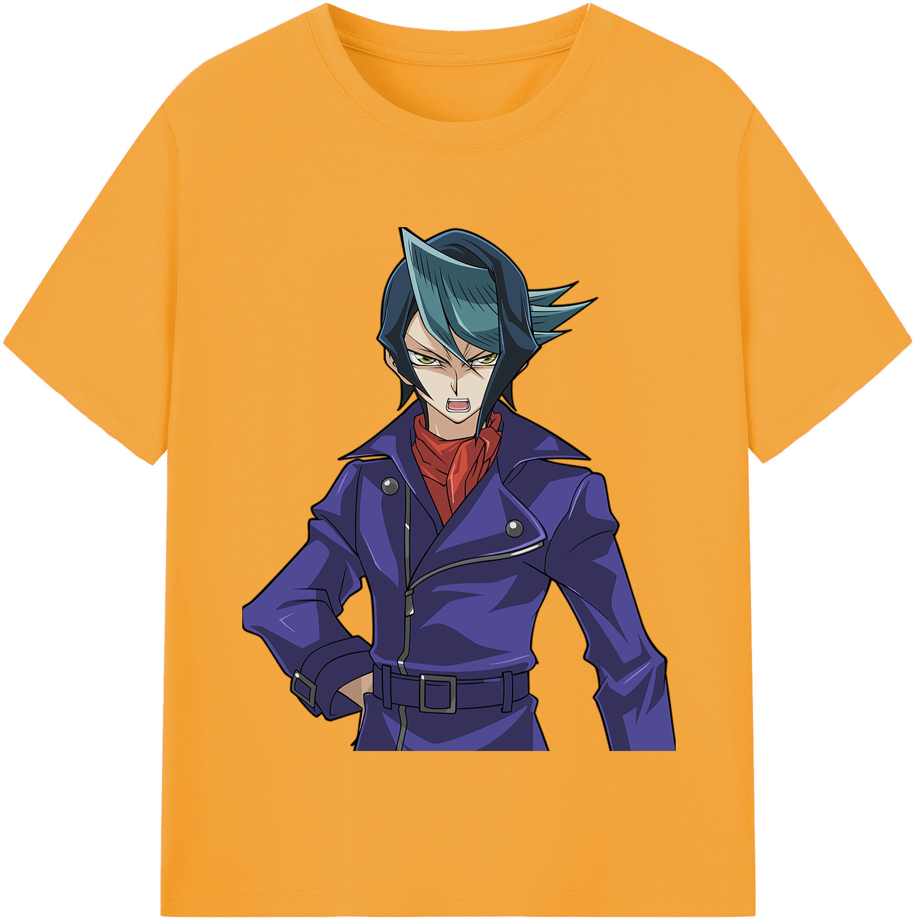 （画像用） 遊☆戯☆王 Yu-Gi-Oh! レディースカジュアルプリントTシャツ（綿100％）