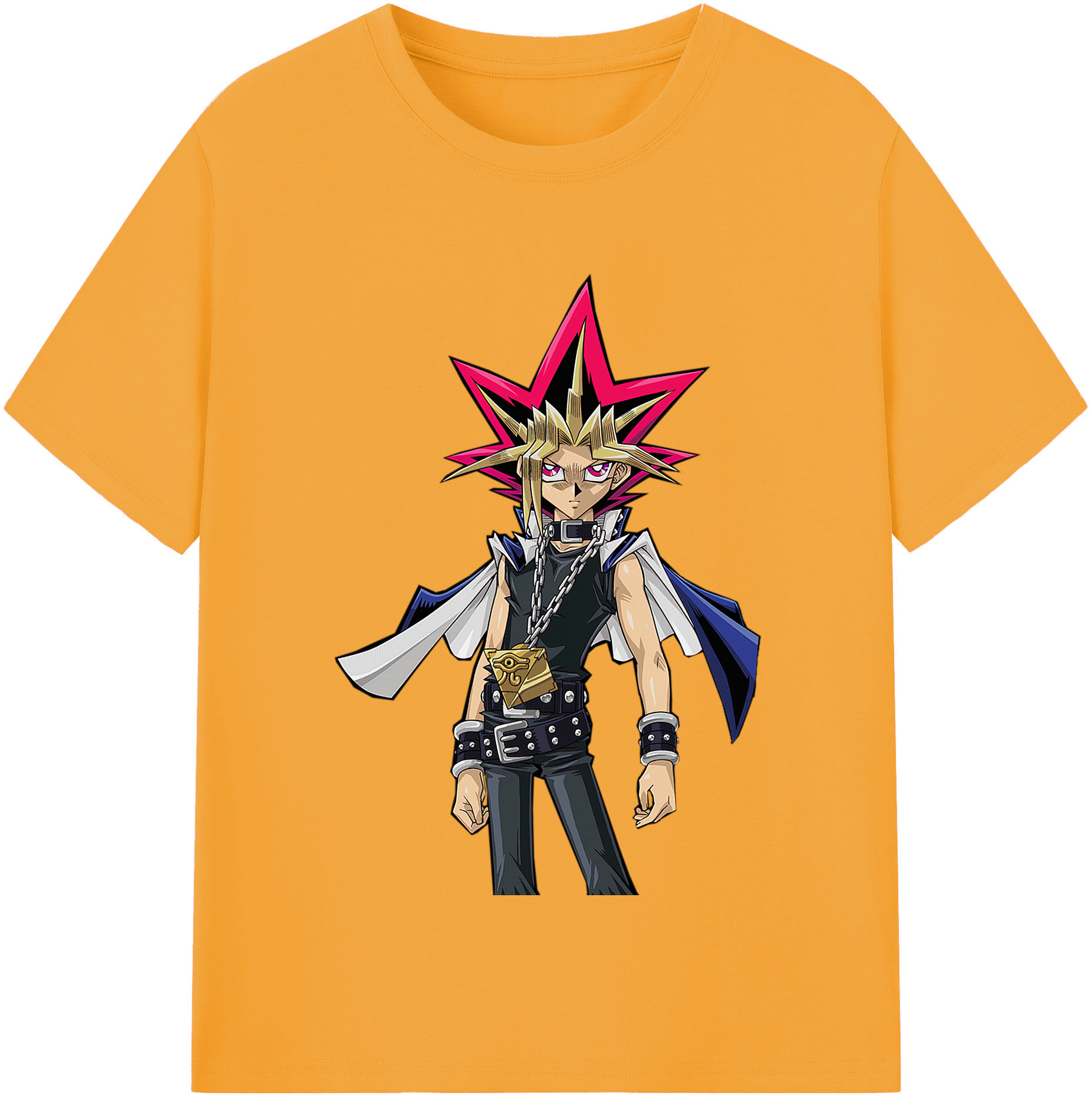 （画像用） 遊☆戯☆王 Yu-Gi-Oh! レディースカジュアルプリントTシャツ（綿100％）