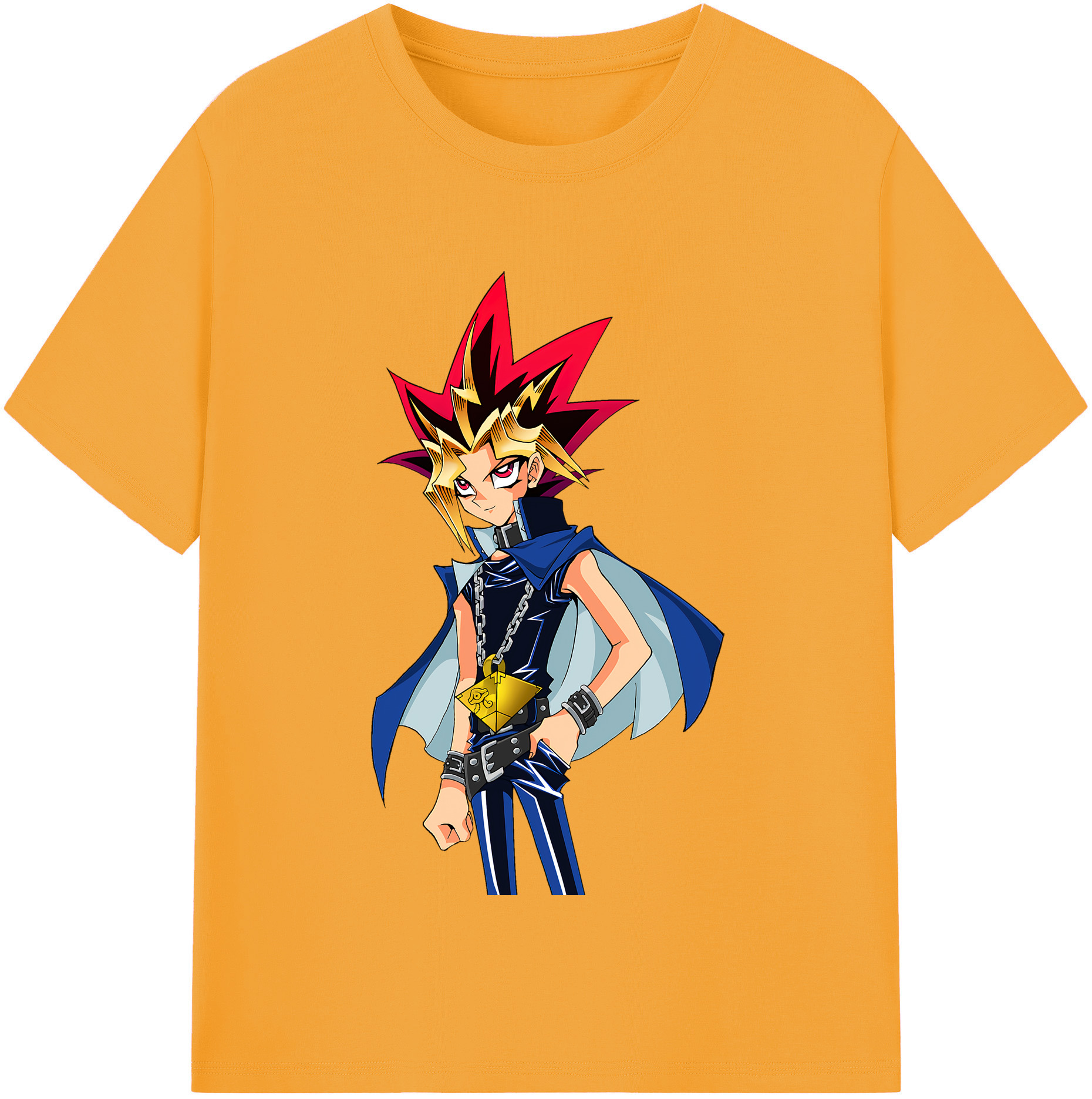 （画像用） 遊☆戯☆王 Yu-Gi-Oh! レディースカジュアルプリントTシャツ（綿100％）