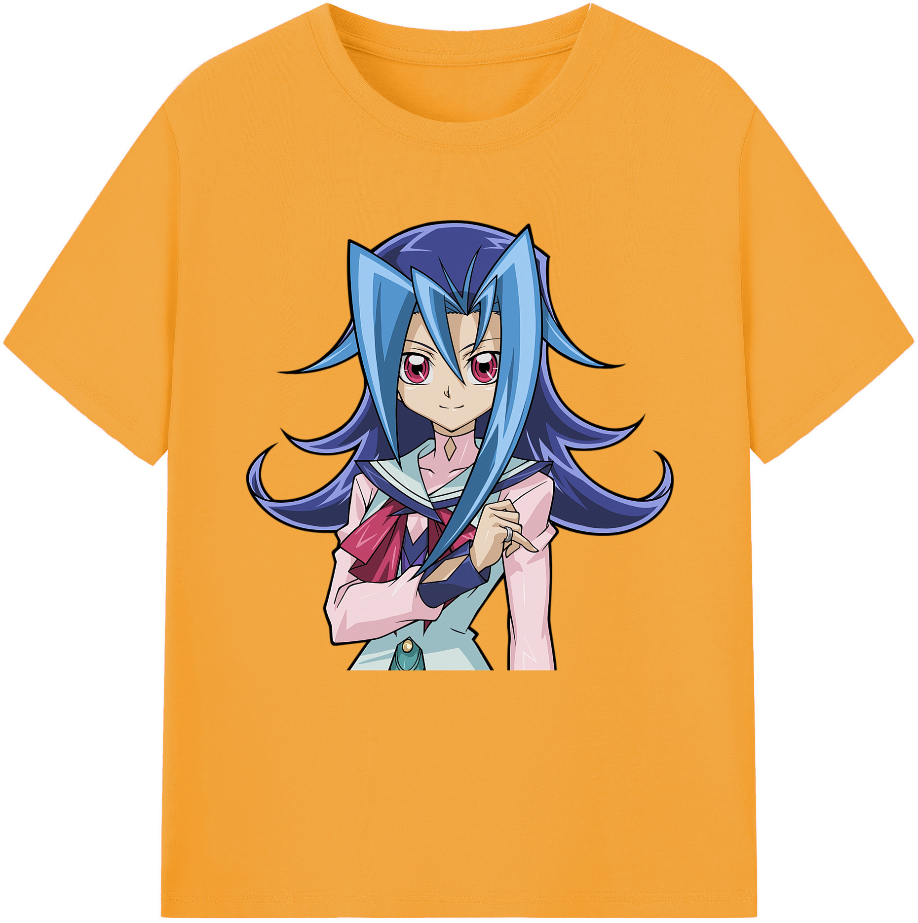 （画像用） 遊☆戯☆王 Yu-Gi-Oh! レディースカジュアルプリントTシャツ（綿100％）