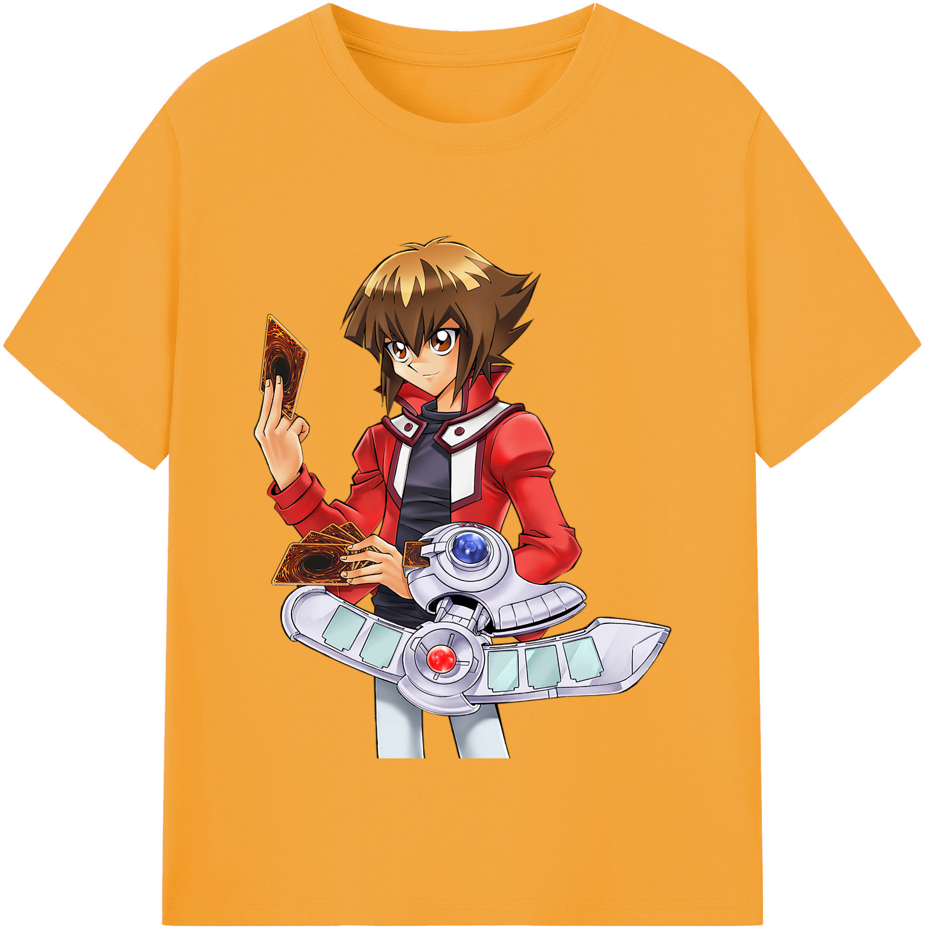 （画像用） 遊☆戯☆王 Yu-Gi-Oh! レディースカジュアルプリントTシャツ（綿100％）