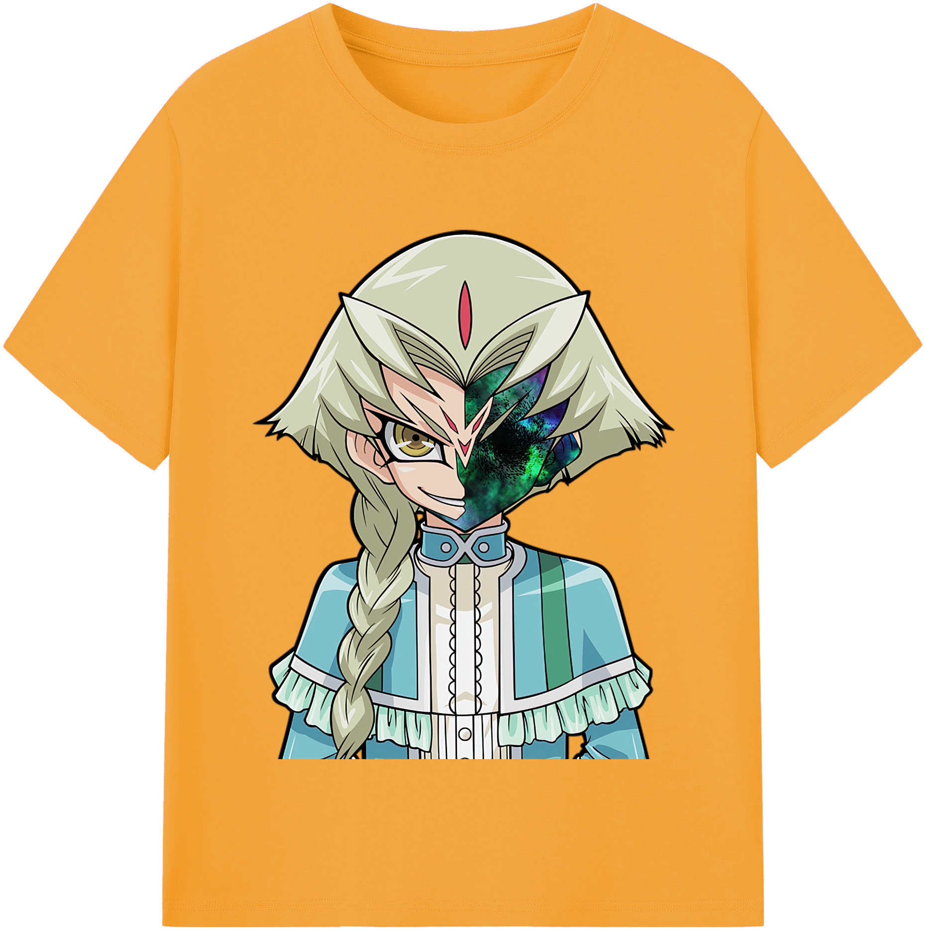 （画像用） 遊☆戯☆王 Yu-Gi-Oh! レディースカジュアルプリントTシャツ（綿100％）