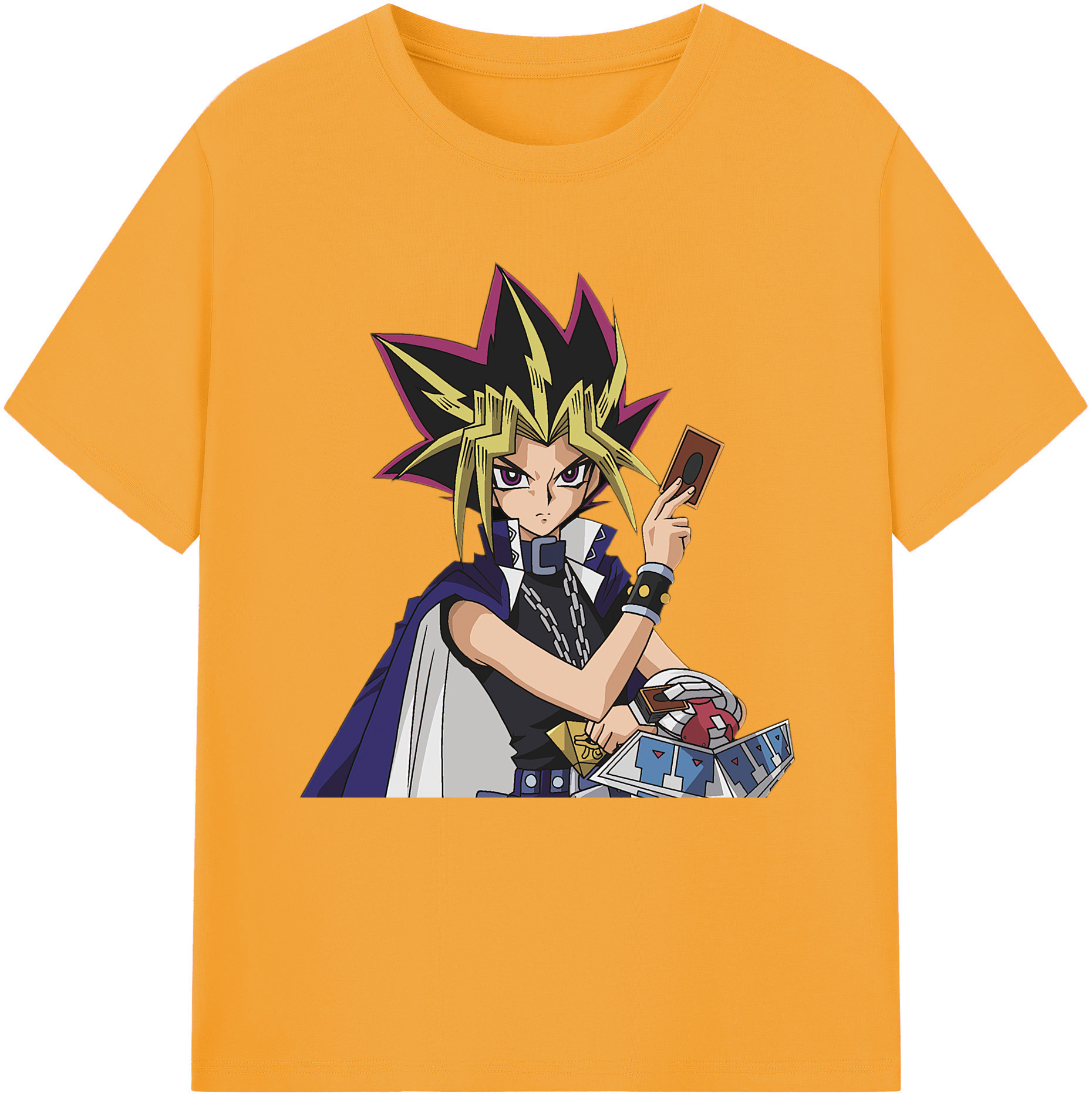 （画像用） 遊☆戯☆王 Yu-Gi-Oh! レディースカジュアルプリントTシャツ（綿100％）