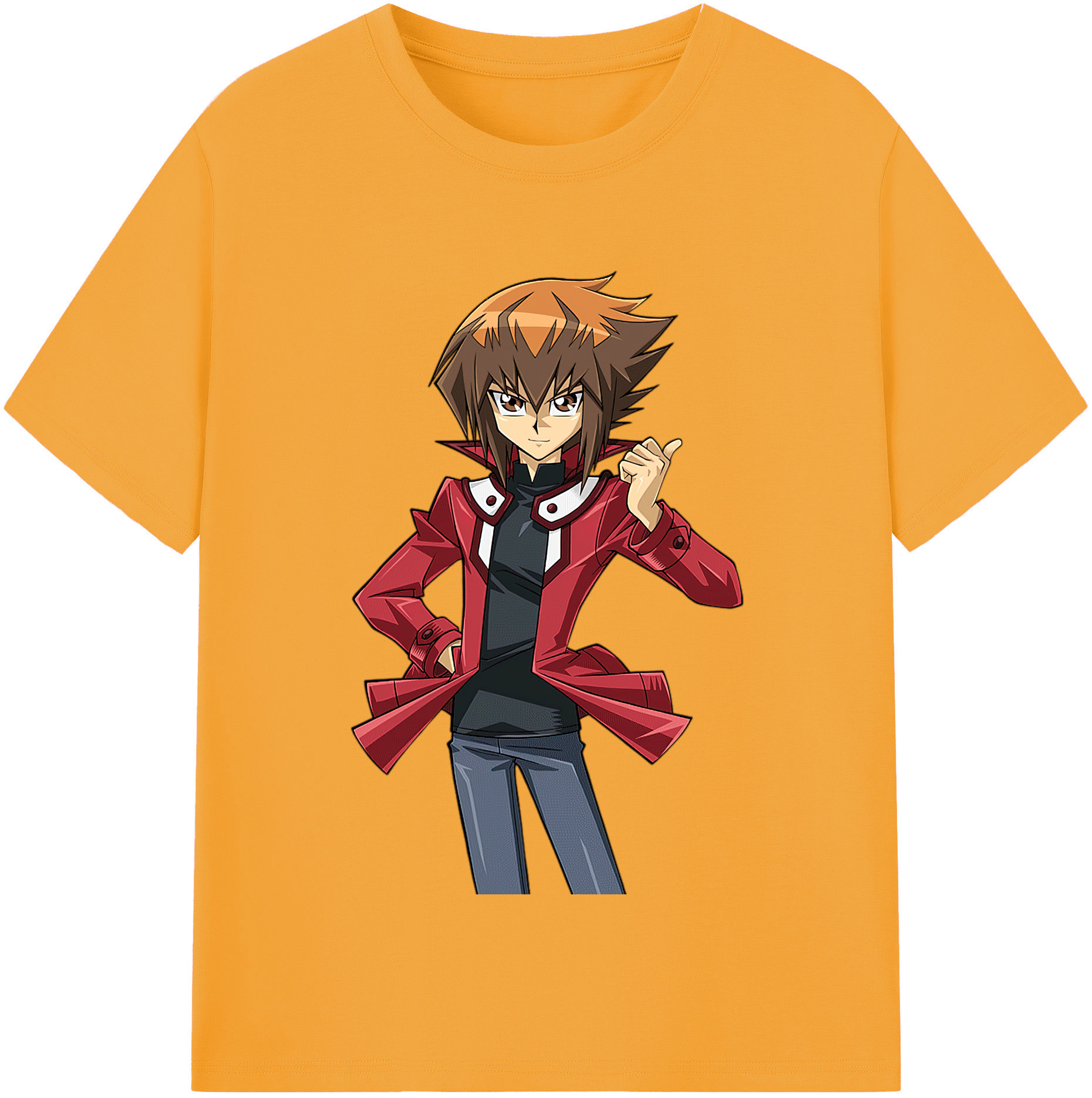 （画像用） 遊☆戯☆王 Yu-Gi-Oh! レディースカジュアルプリントTシャツ（綿100％）