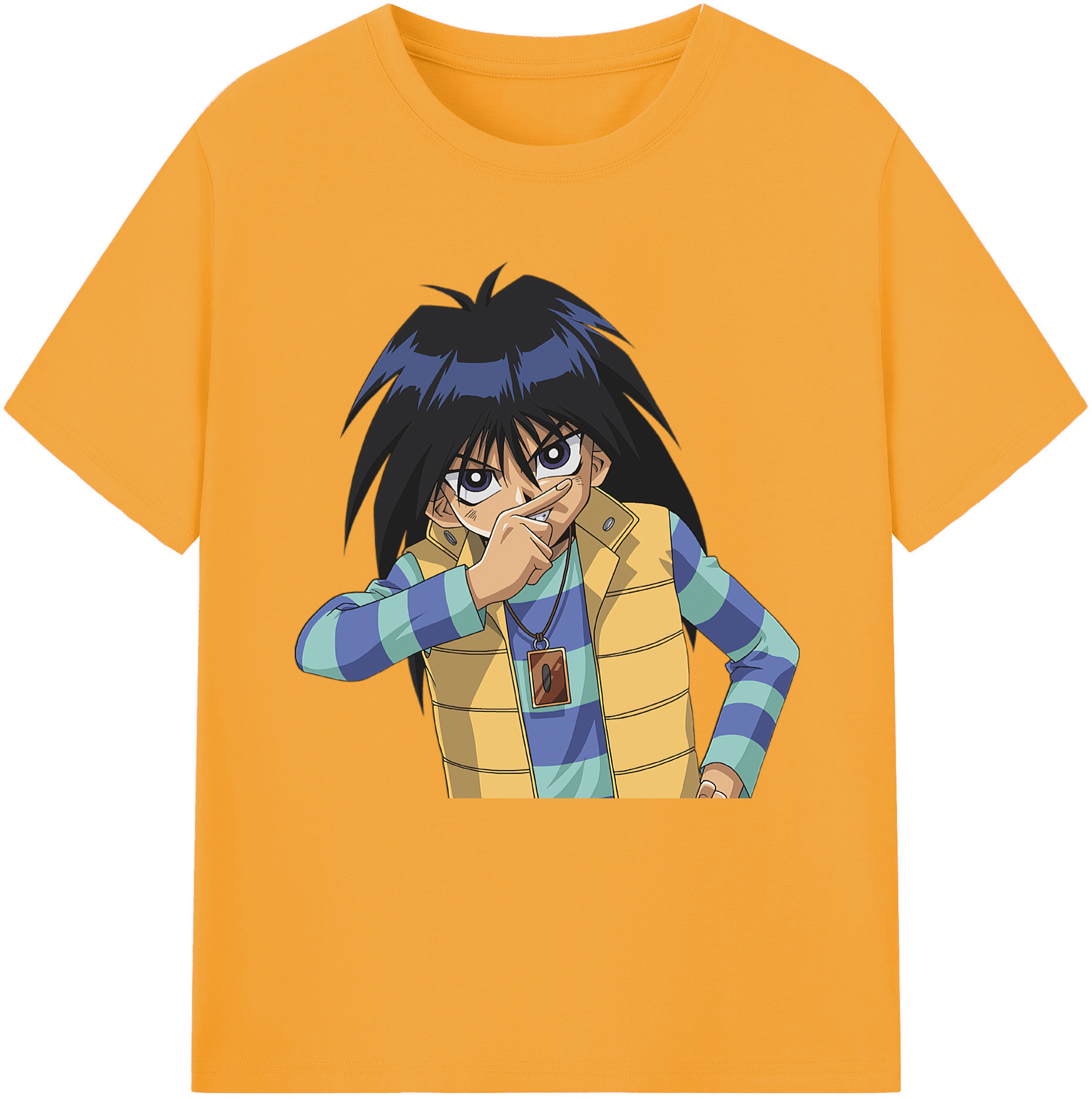 （画像用） 遊☆戯☆王 Yu-Gi-Oh! レディースカジュアルプリントTシャツ（綿100％）