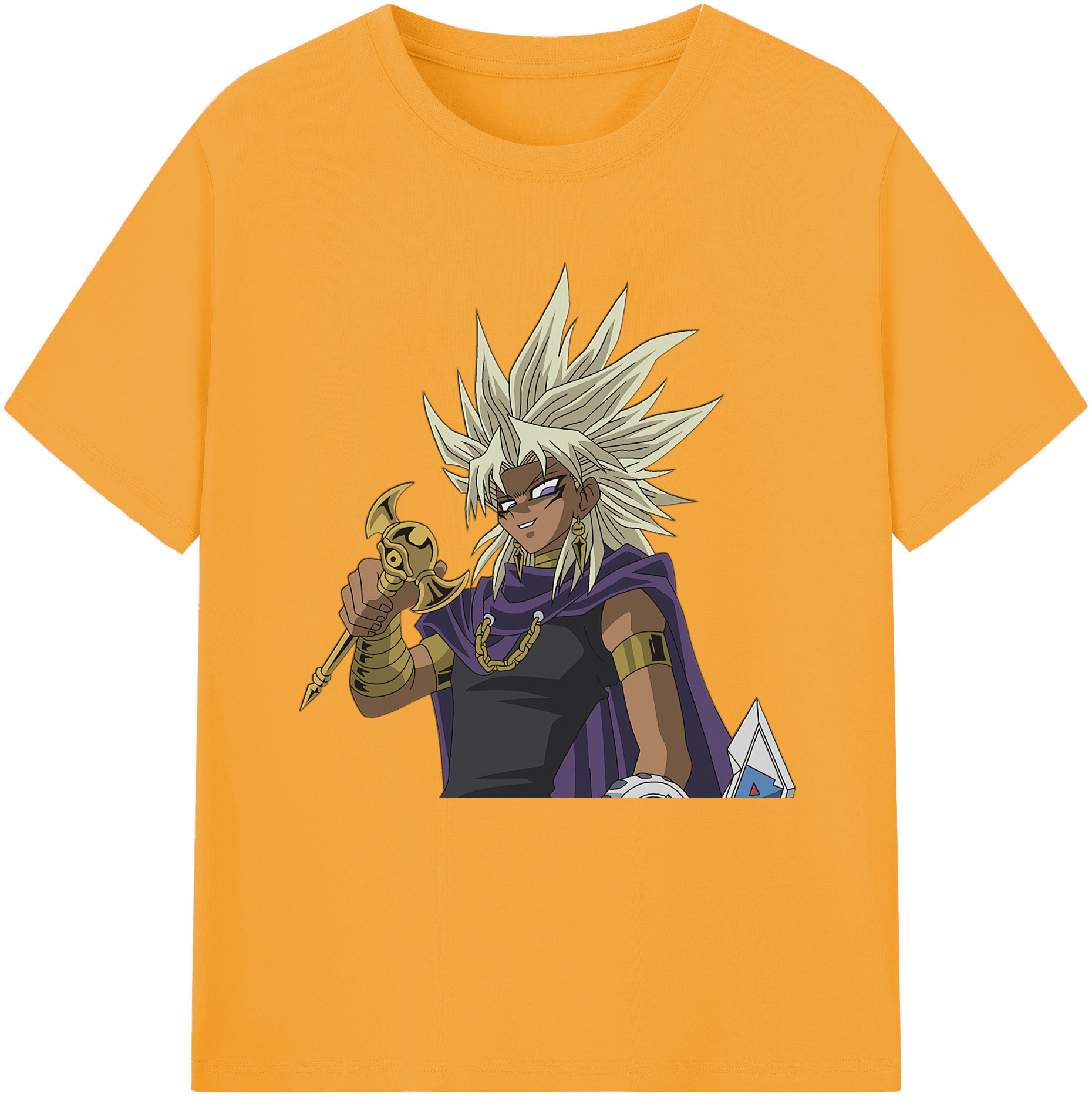 （画像用） 遊☆戯☆王 Yu-Gi-Oh! レディースカジュアルプリントTシャツ（綿100％）