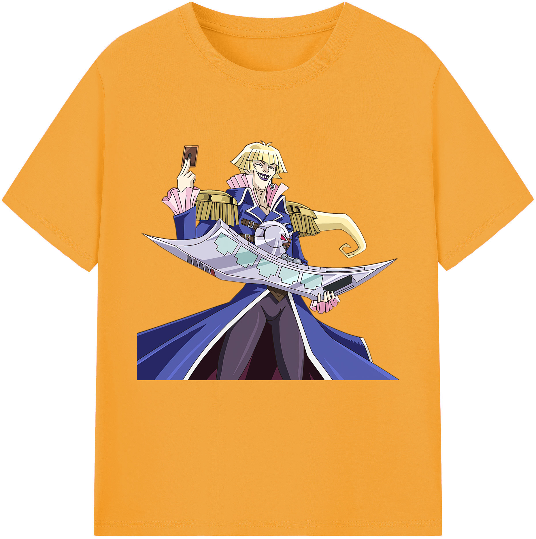（画像用） 遊☆戯☆王 Yu-Gi-Oh! レディースカジュアルプリントTシャツ（綿100％）