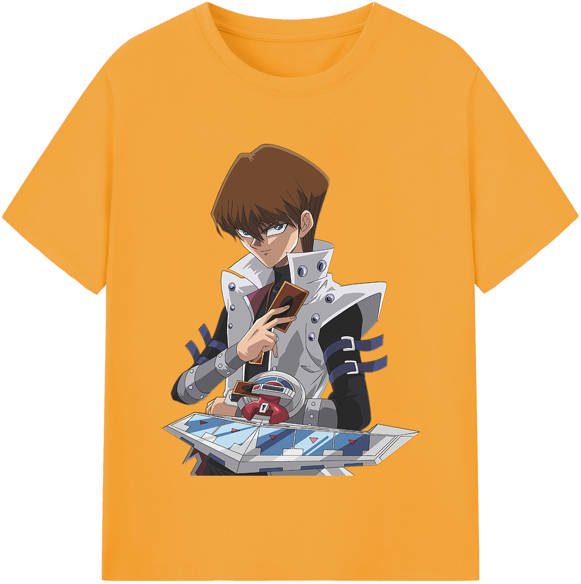 （画像用） 遊☆戯☆王 Yu-Gi-Oh! レディースカジュアルプリントTシャツ（綿100％）