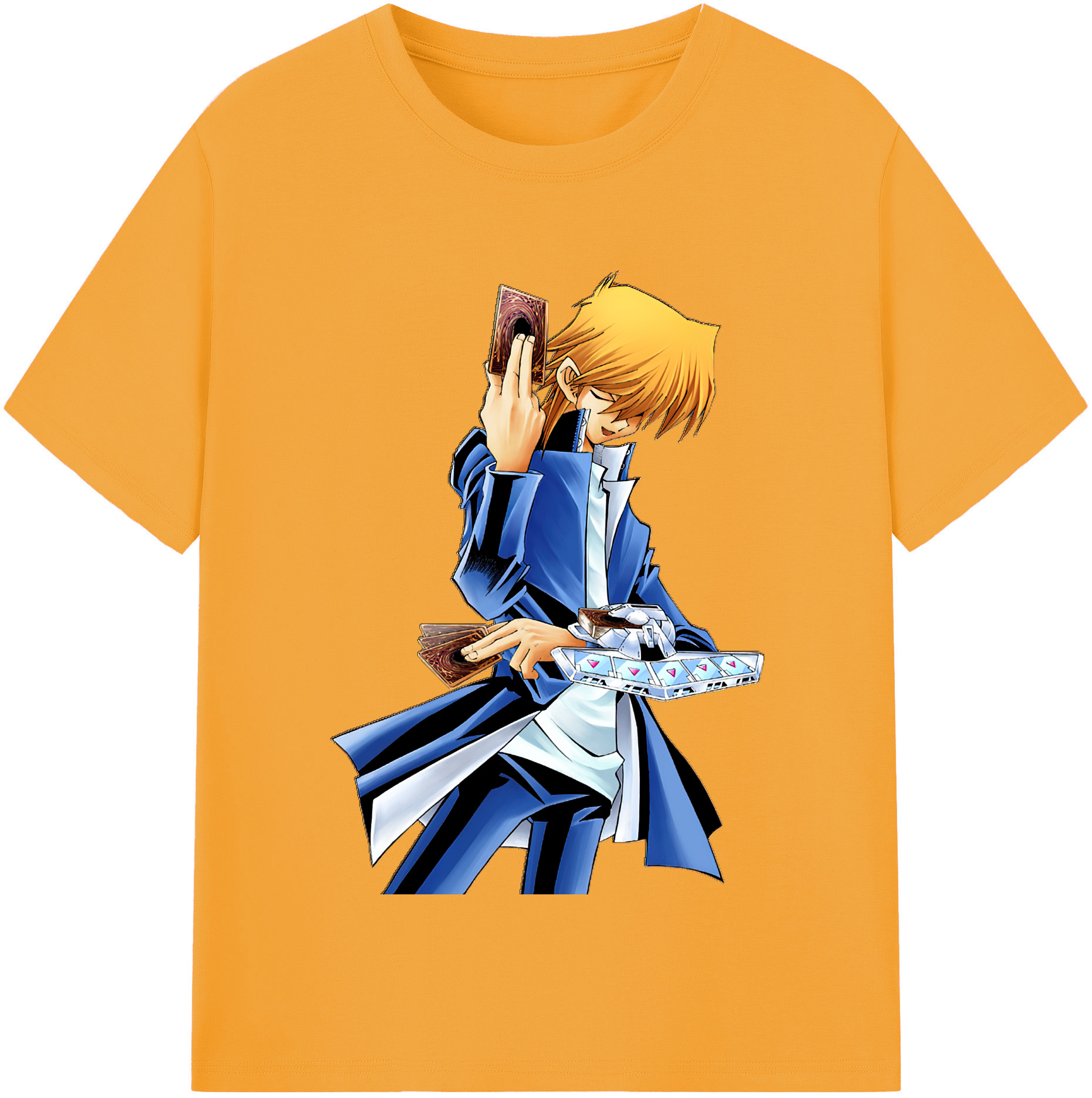 （画像用） 遊☆戯☆王 Yu-Gi-Oh! レディースカジュアルプリントTシャツ（綿100％）