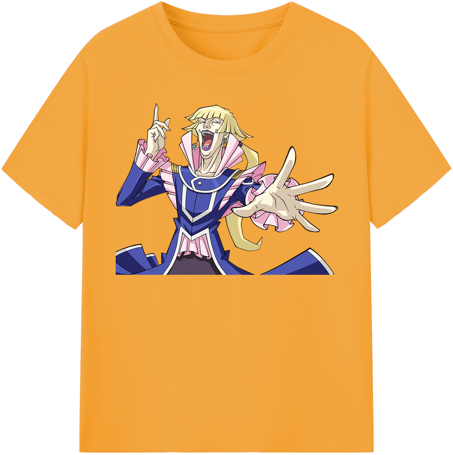 （画像用） 遊☆戯☆王 Yu-Gi-Oh! レディースカジュアルプリントTシャツ（綿100％）