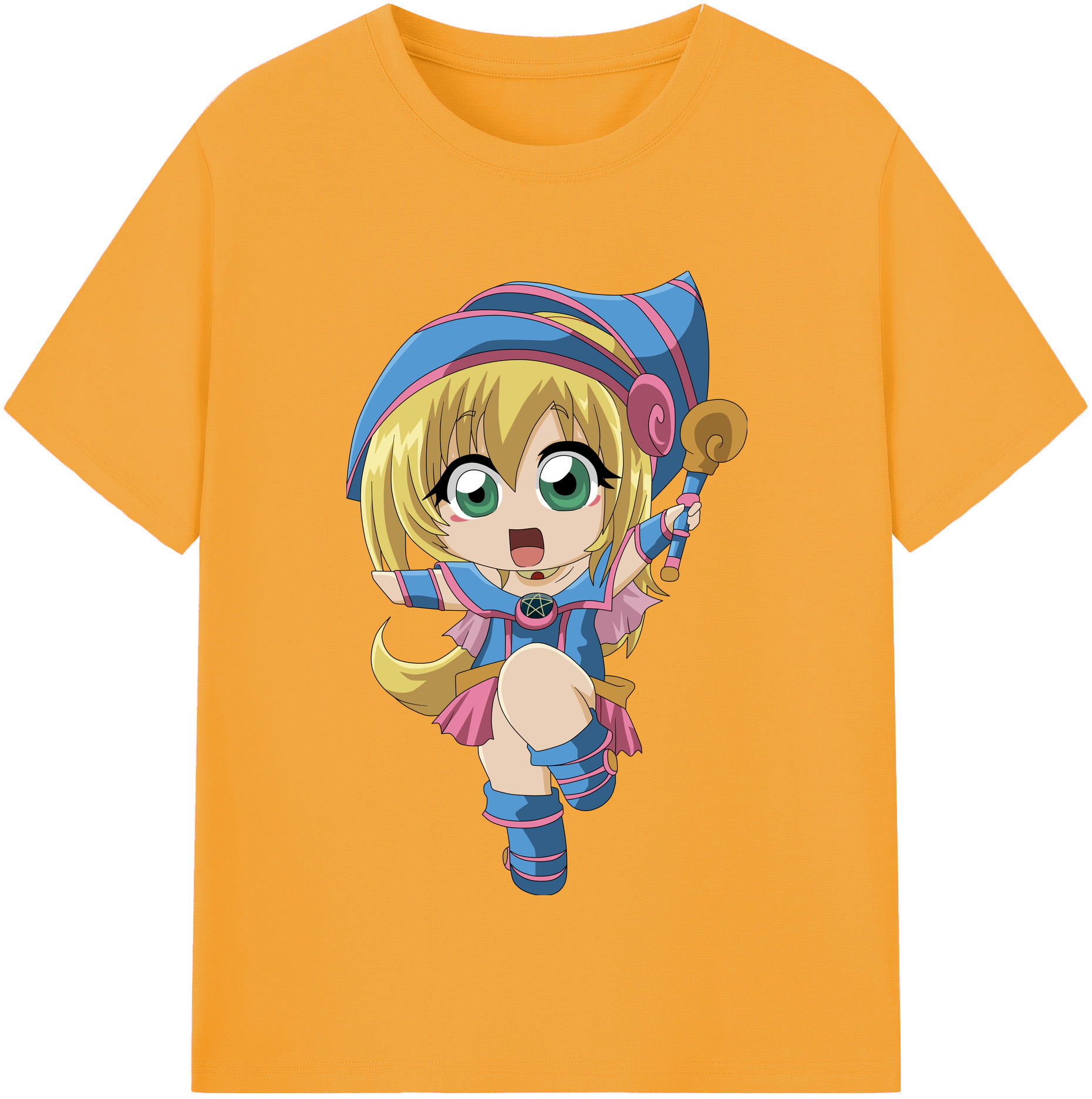 （画像用） 遊☆戯☆王 Yu-Gi-Oh! レディースカジュアルプリントTシャツ（綿100％）