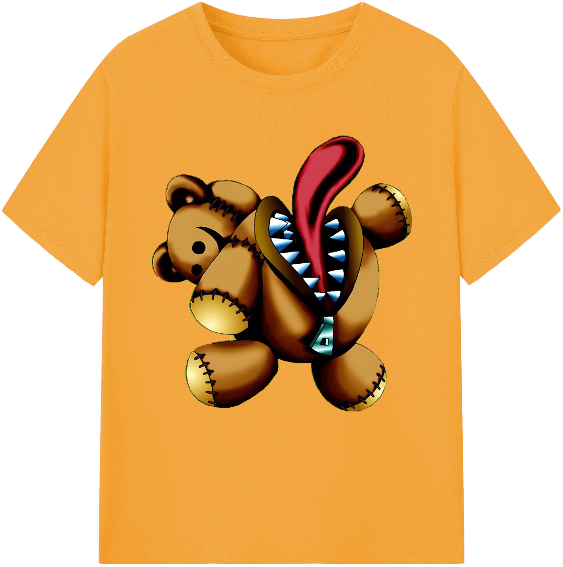 （画像用） 遊☆戯☆王 Yu-Gi-Oh! レディースカジュアルプリントTシャツ（綿100％）