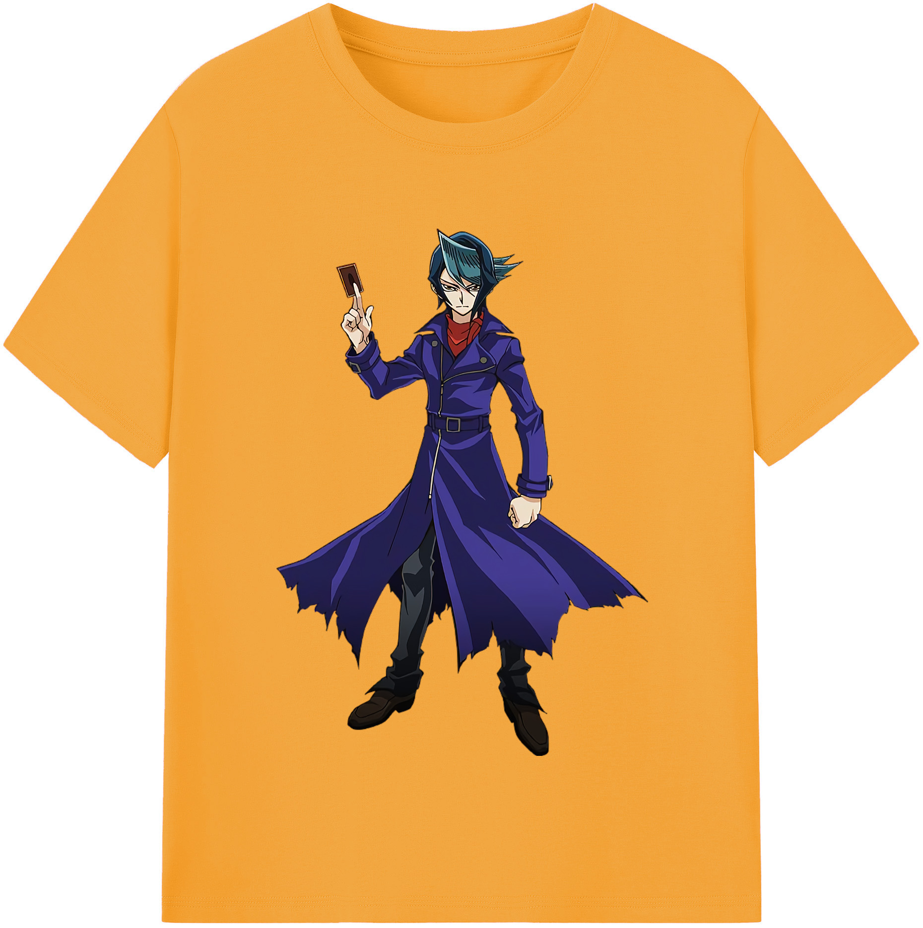 （画像用） 遊☆戯☆王 Yu-Gi-Oh! レディースカジュアルプリントTシャツ（綿100％）