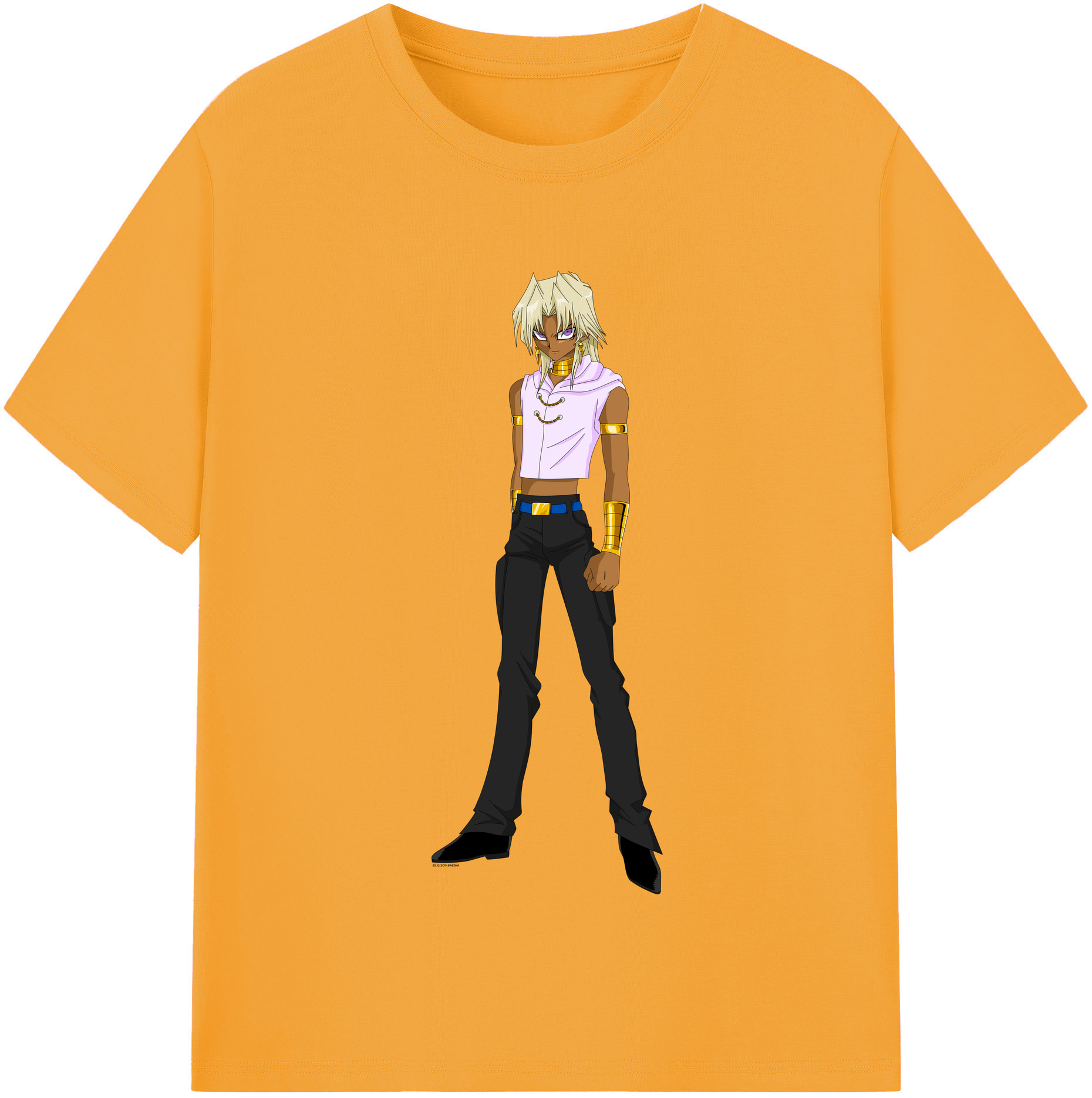 （画像用） 遊☆戯☆王 Yu-Gi-Oh! レディースカジュアルプリントTシャツ（綿100％）