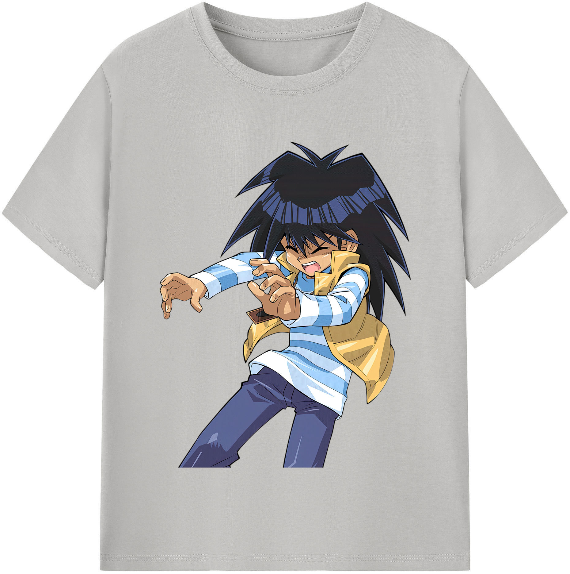 （画像用） 遊☆戯☆王 Yu-Gi-Oh! レディースカジュアルプリントTシャツ（綿100％）
