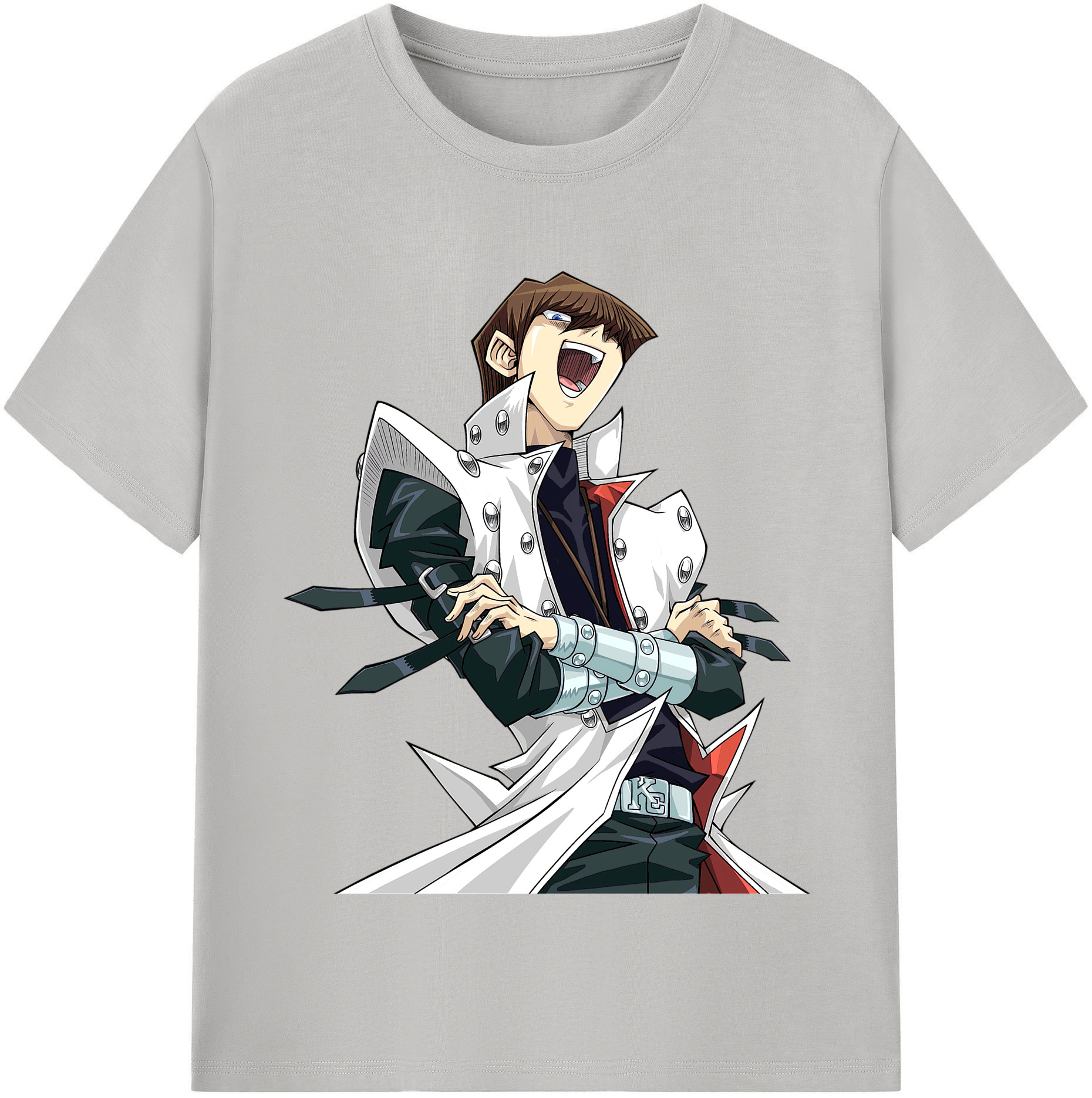 （画像用） 遊☆戯☆王 Yu-Gi-Oh! レディースカジュアルプリントTシャツ（綿100％）
