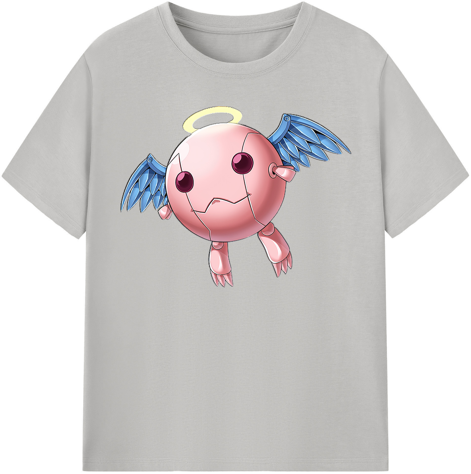 （画像用） 遊☆戯☆王 Yu-Gi-Oh! レディースカジュアルプリントTシャツ（綿100％）