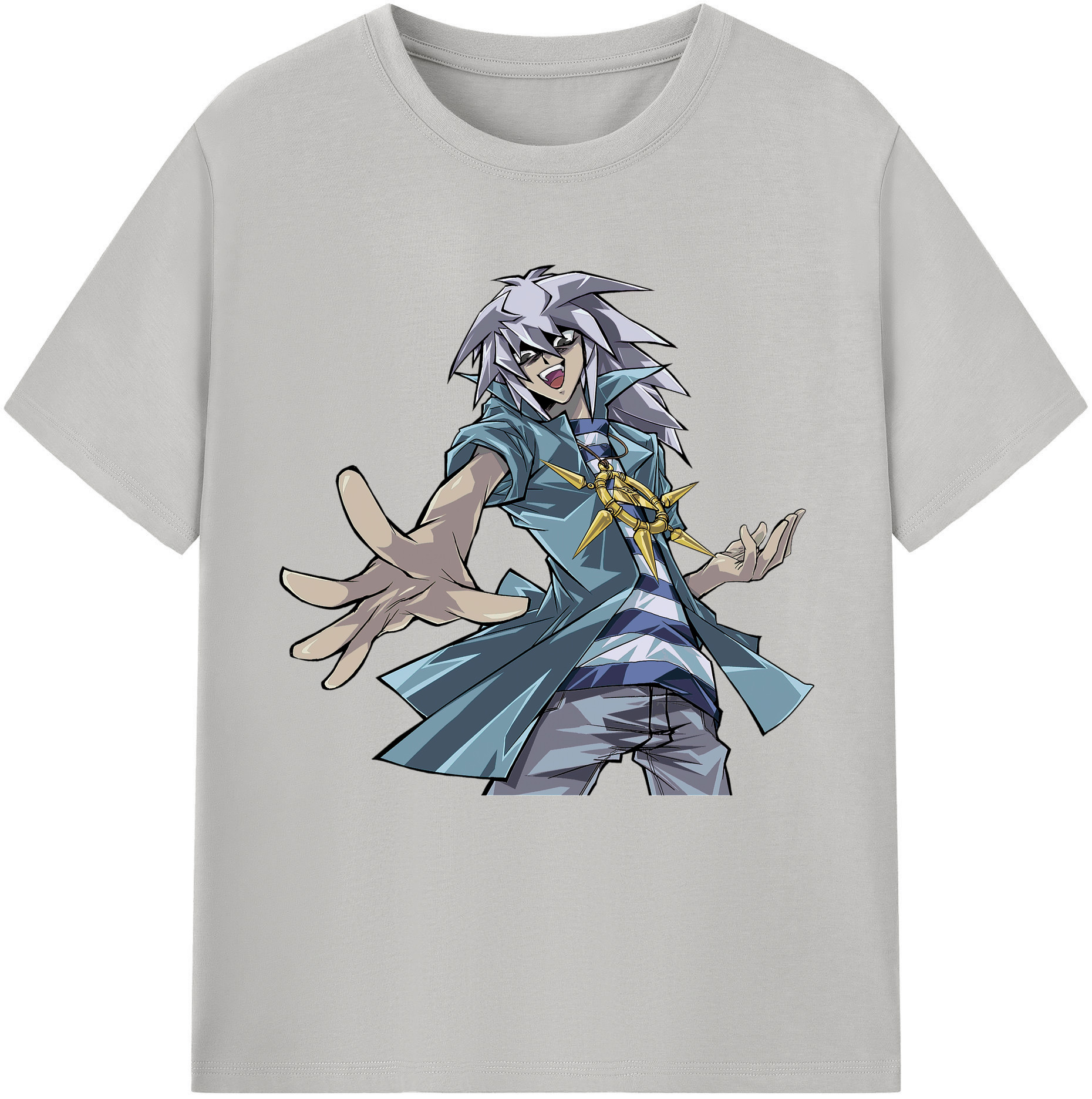 （画像用） 遊☆戯☆王 Yu-Gi-Oh! レディースカジュアルプリントTシャツ（綿100％）