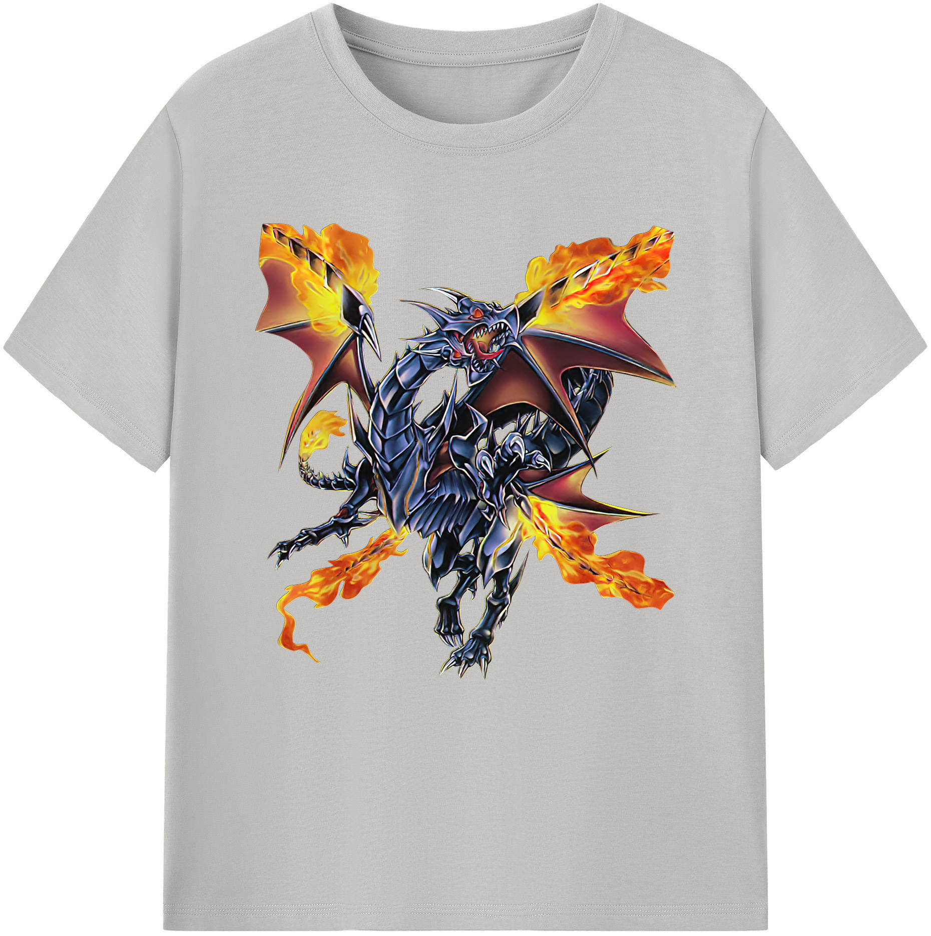 （画像用） 遊☆戯☆王 Yu-Gi-Oh! レディースカジュアルプリントTシャツ（綿100％）