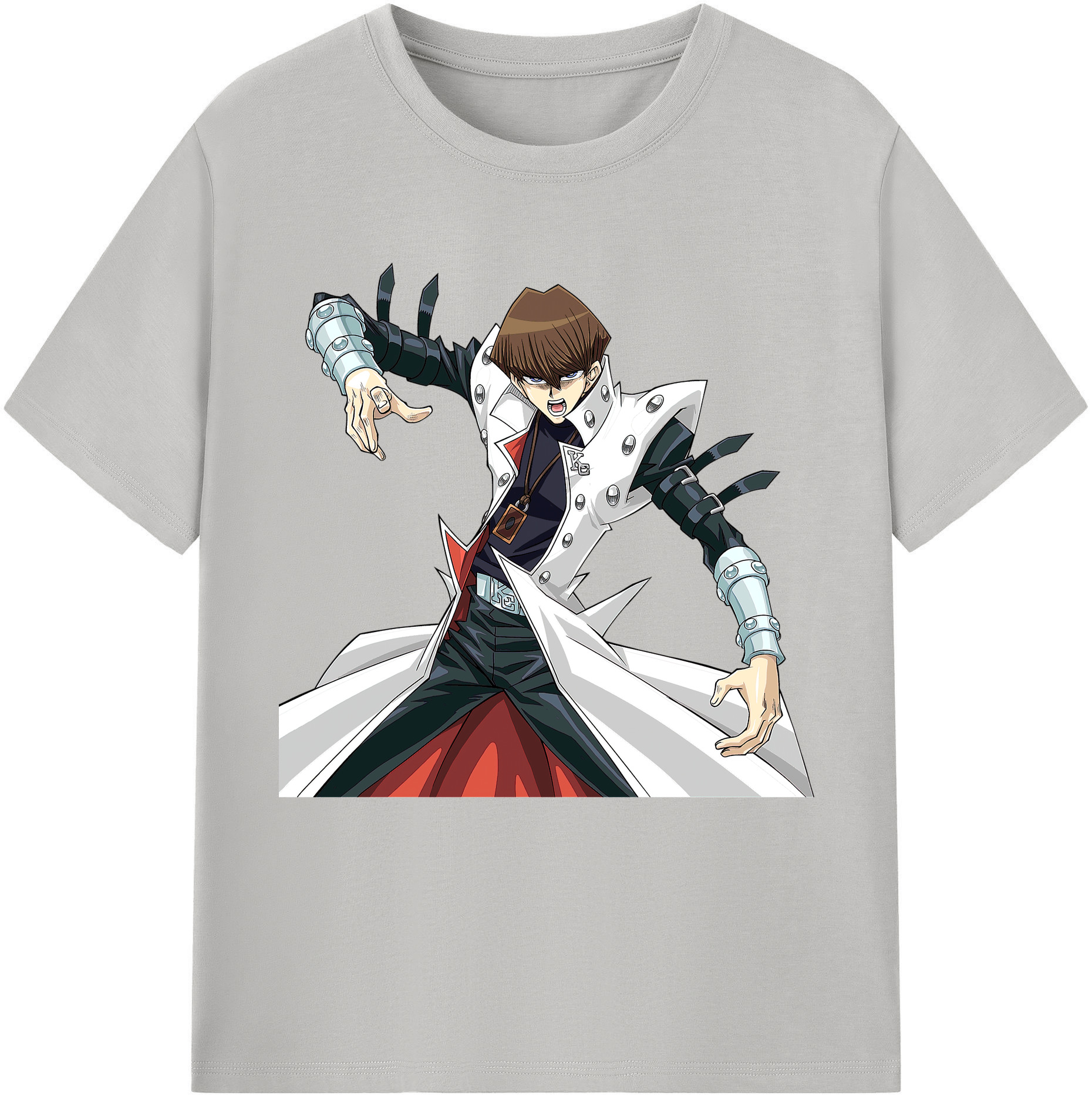 （画像用） 遊☆戯☆王 Yu-Gi-Oh! レディースカジュアルプリントTシャツ（綿100％）