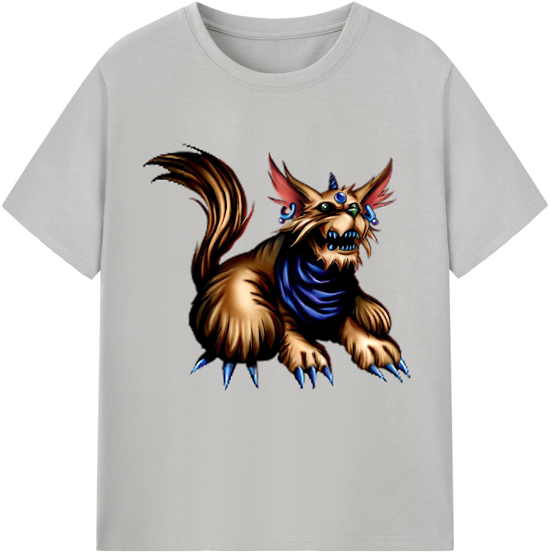（画像用） 遊☆戯☆王 Yu-Gi-Oh! レディースカジュアルプリントTシャツ（綿100％）
