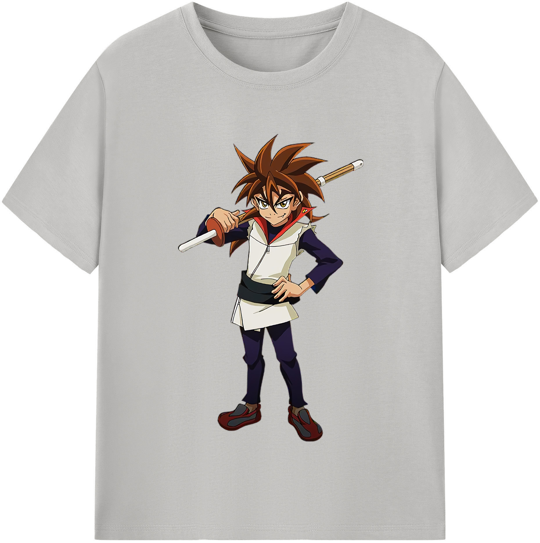 （画像用） 遊☆戯☆王 Yu-Gi-Oh! レディースカジュアルプリントTシャツ（綿100％）