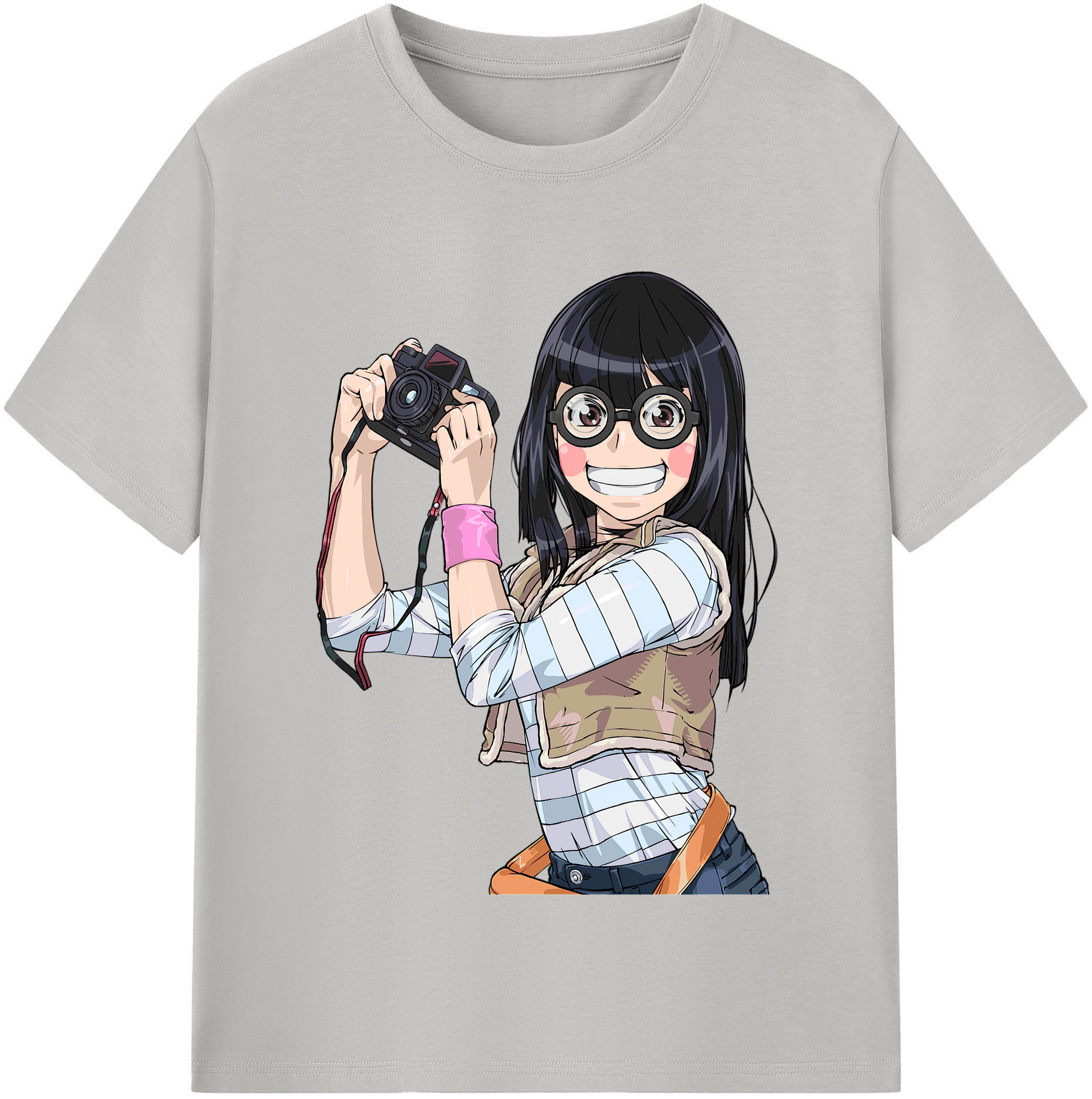（画像用） 遊☆戯☆王 Yu-Gi-Oh! レディースカジュアルプリントTシャツ（綿100％）
