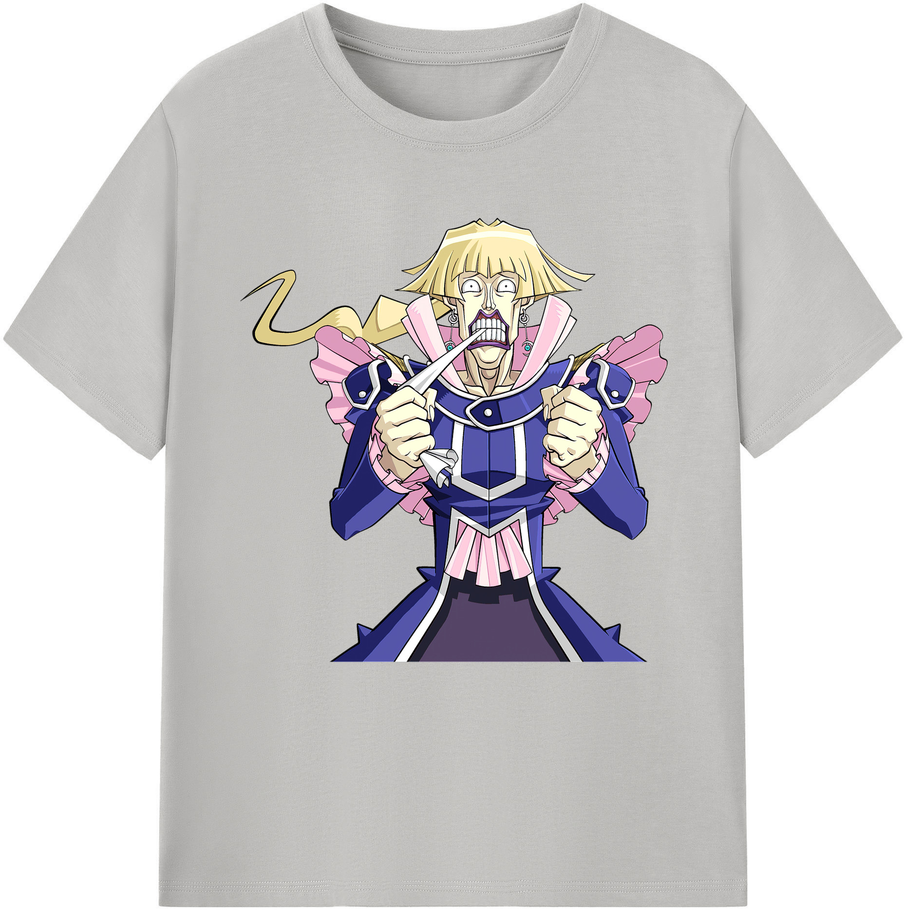 （画像用） 遊☆戯☆王 Yu-Gi-Oh! レディースカジュアルプリントTシャツ（綿100％）