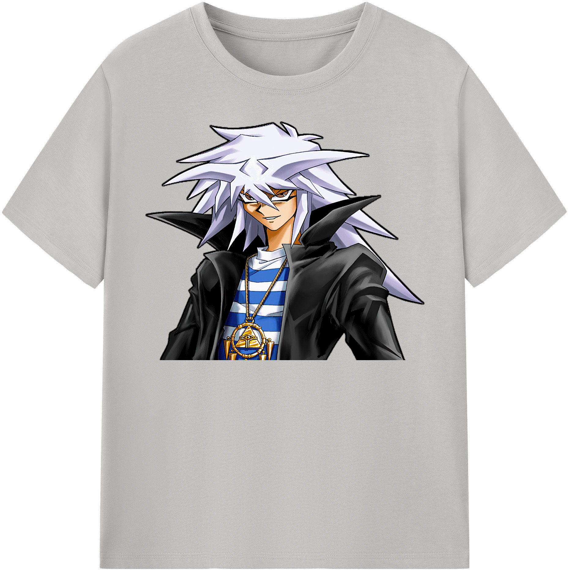 （画像用） 遊☆戯☆王 Yu-Gi-Oh! レディースカジュアルプリントTシャツ（綿100％）