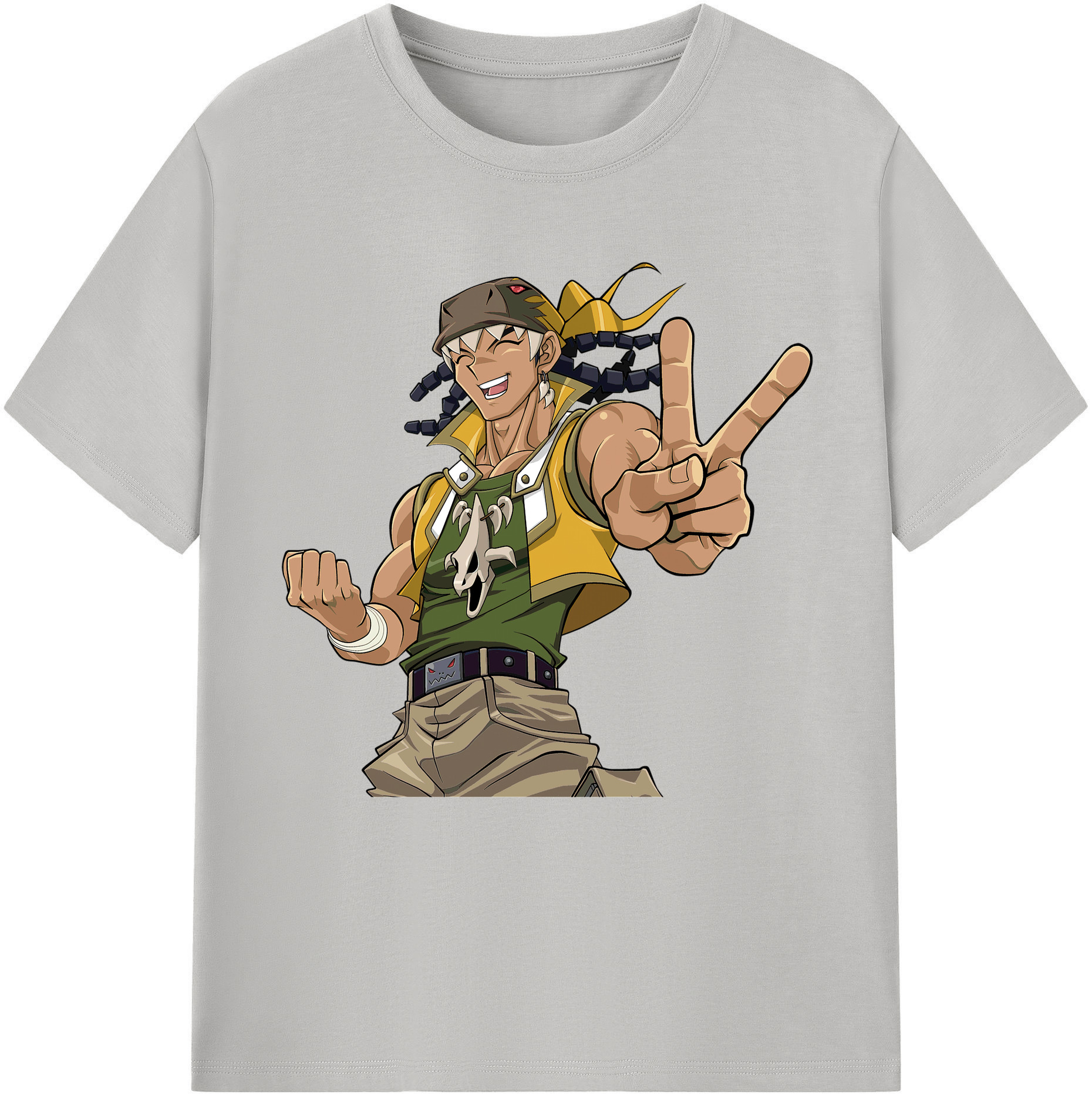 （画像用） 遊☆戯☆王 Yu-Gi-Oh! レディースカジュアルプリントTシャツ（綿100％）