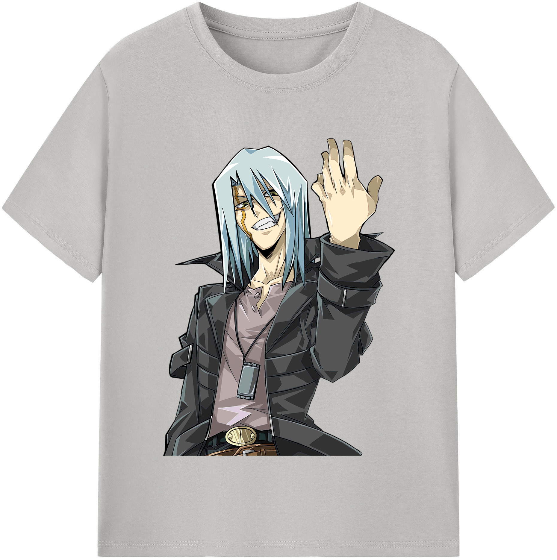 （画像用） 遊☆戯☆王 Yu-Gi-Oh! レディースカジュアルプリントTシャツ（綿100％）