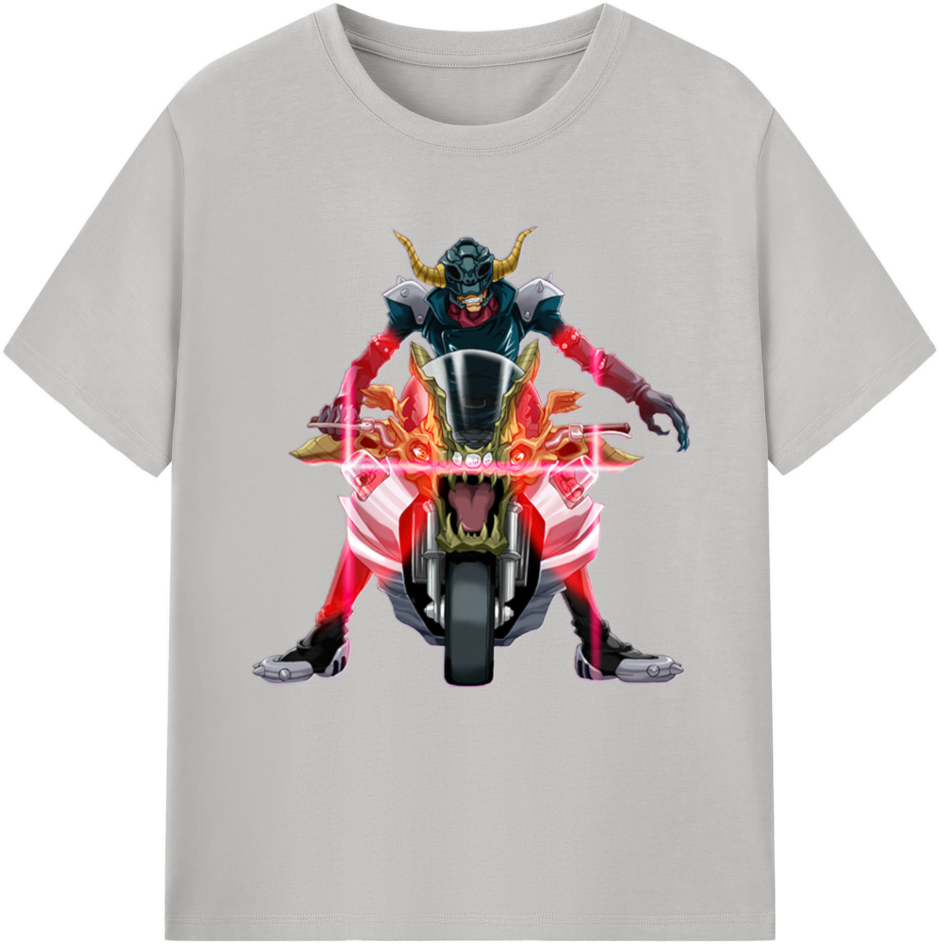 （画像用） 遊☆戯☆王 Yu-Gi-Oh! レディースカジュアルプリントTシャツ（綿100％）
