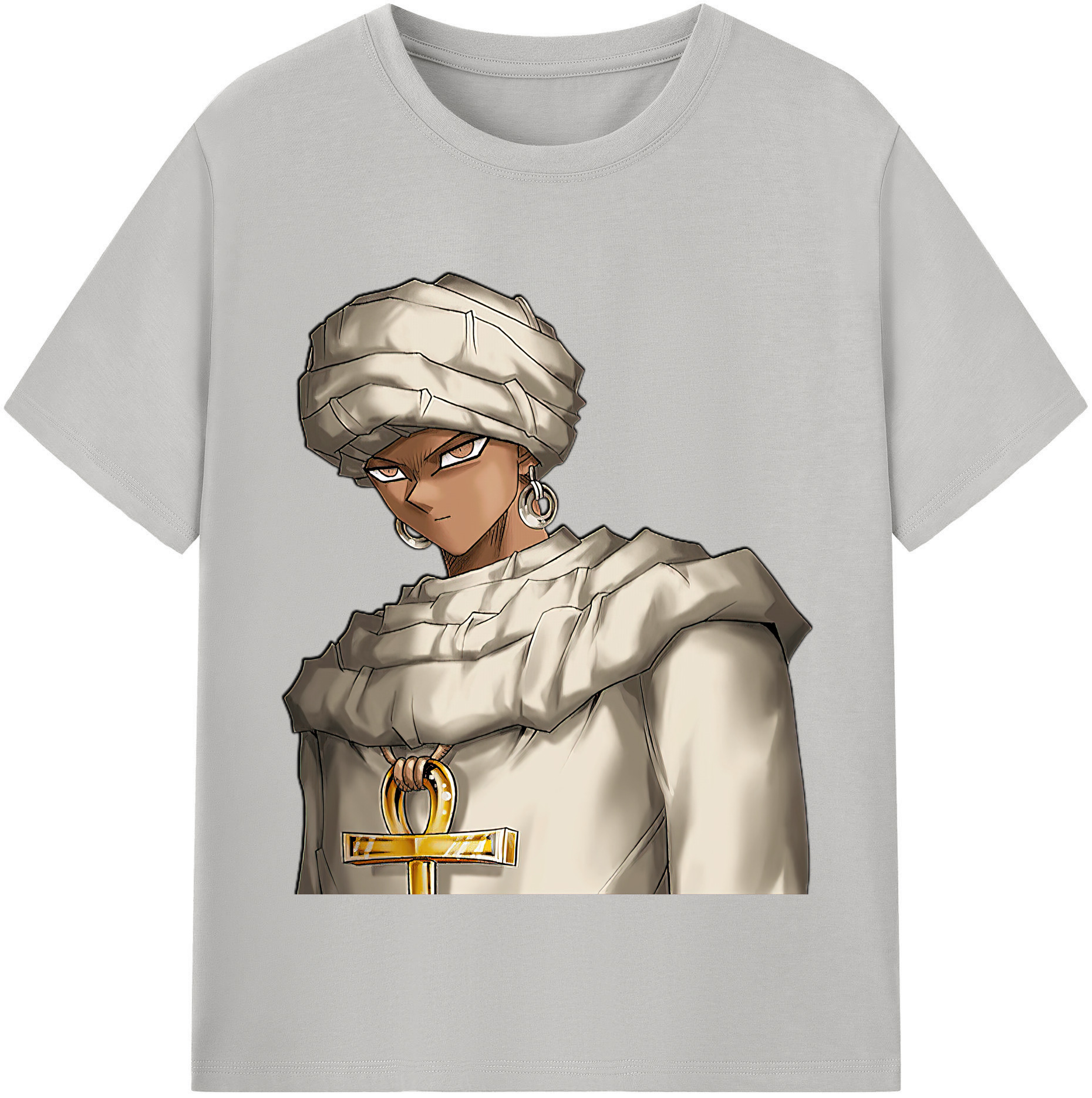 （画像用） 遊☆戯☆王 Yu-Gi-Oh! レディースカジュアルプリントTシャツ（綿100％）