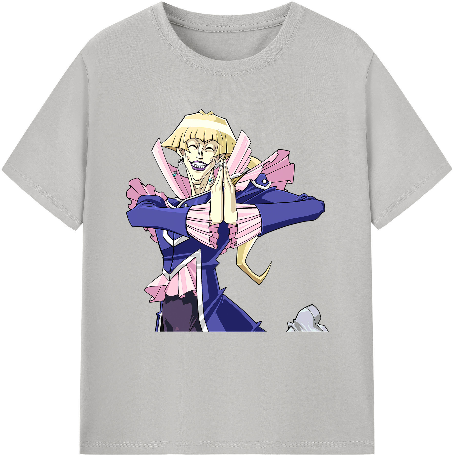 （画像用） 遊☆戯☆王 Yu-Gi-Oh! レディースカジュアルプリントTシャツ（綿100％）