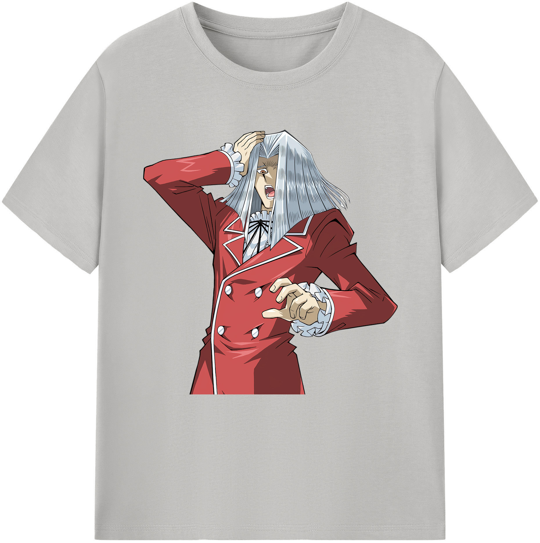 （画像用） 遊☆戯☆王 Yu-Gi-Oh! レディースカジュアルプリントTシャツ（綿100％）