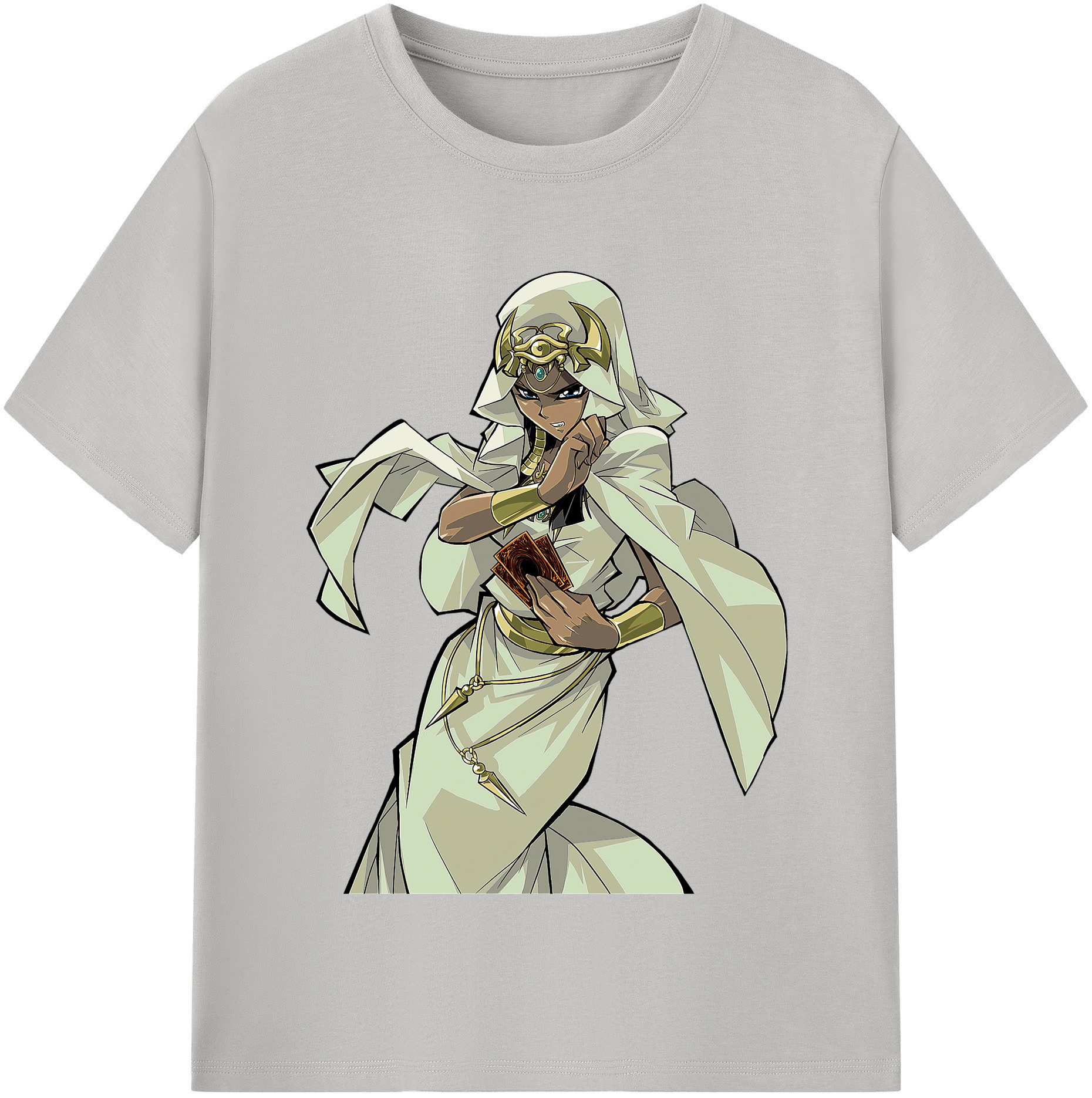 （画像用） 遊☆戯☆王 Yu-Gi-Oh! レディースカジュアルプリントTシャツ（綿100％）