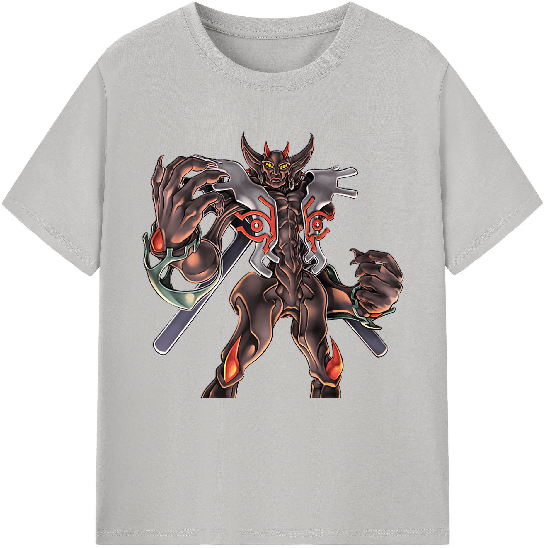 （画像用） 遊☆戯☆王 Yu-Gi-Oh! レディースカジュアルプリントTシャツ（綿100％）