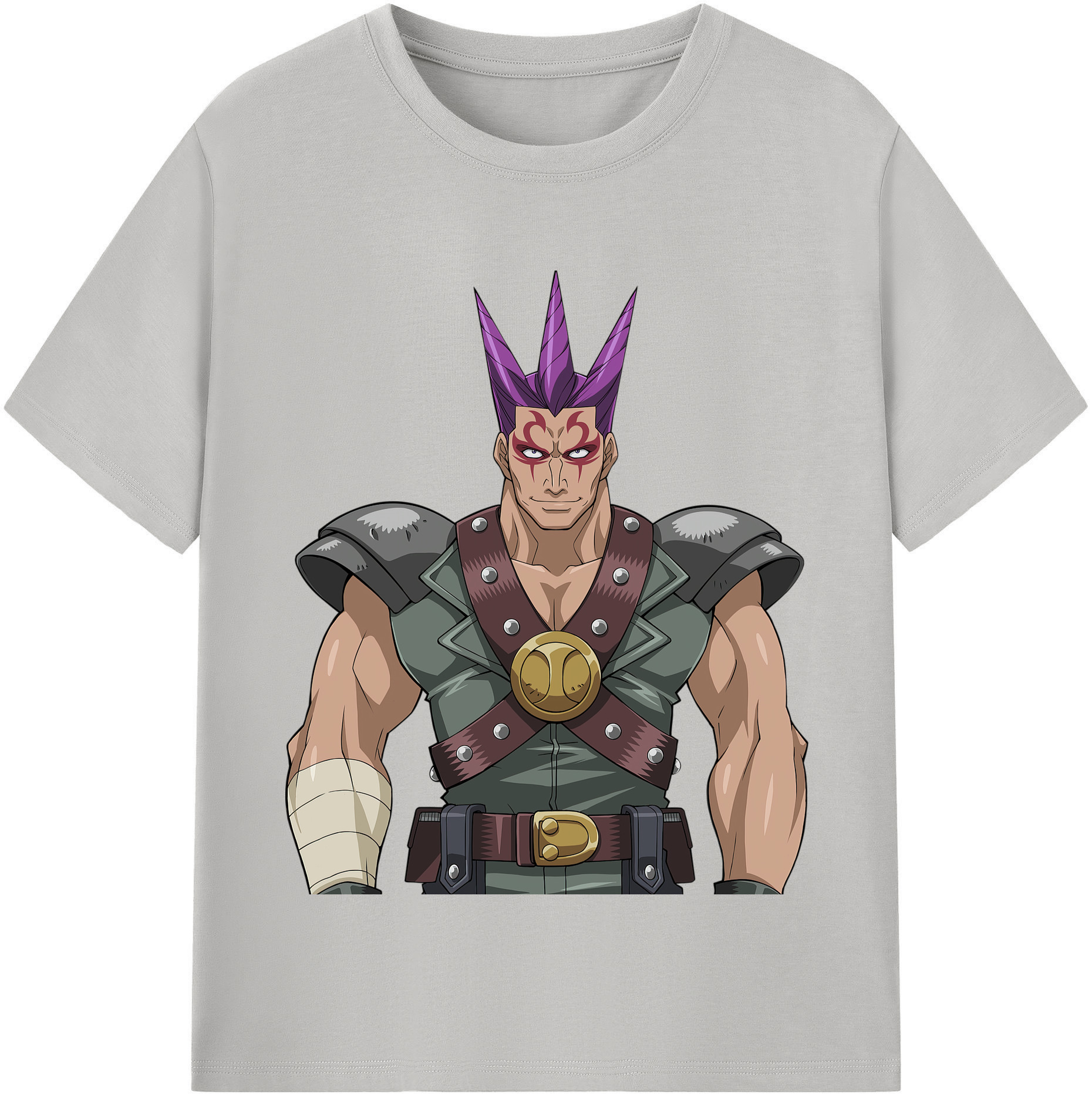 （画像用） 遊☆戯☆王 Yu-Gi-Oh! レディースカジュアルプリントTシャツ（綿100％）
