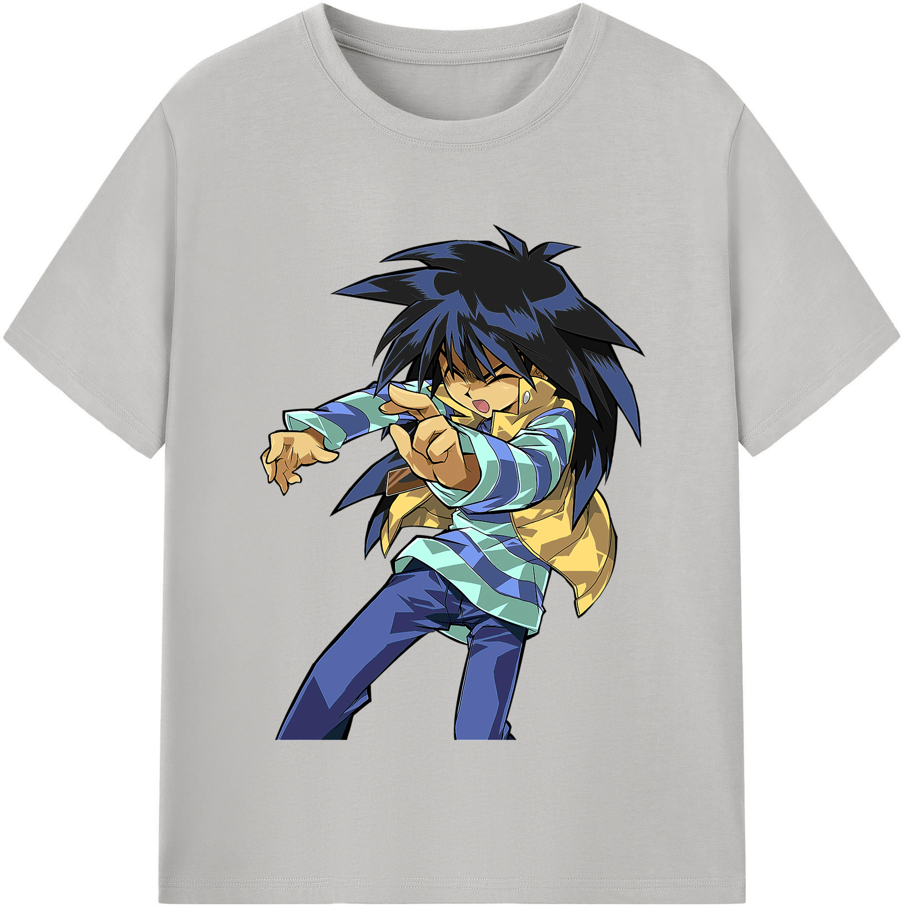 （画像用） 遊☆戯☆王 Yu-Gi-Oh! レディースカジュアルプリントTシャツ（綿100％）