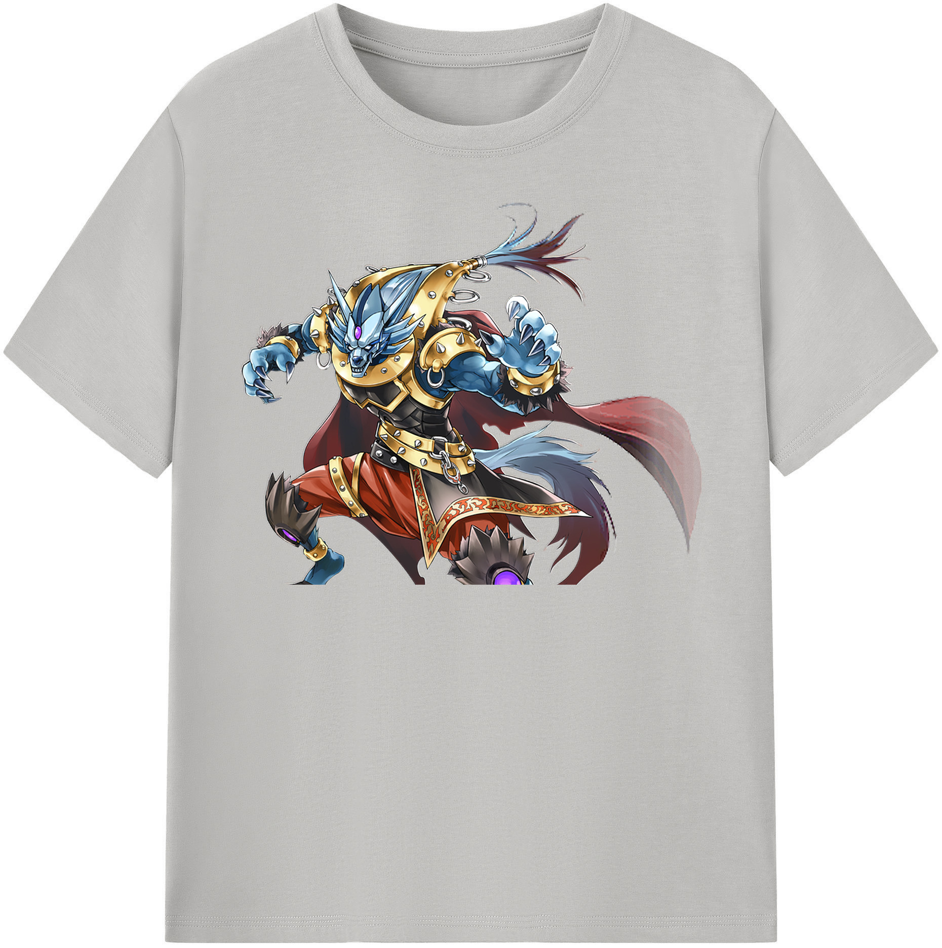（画像用） 遊☆戯☆王 Yu-Gi-Oh! レディースカジュアルプリントTシャツ（綿100％）