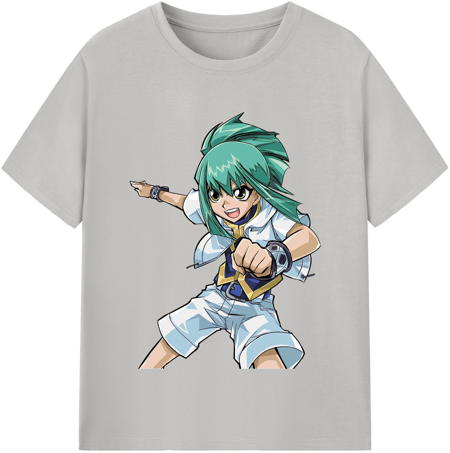 （画像用） 遊☆戯☆王 Yu-Gi-Oh! レディースカジュアルプリントTシャツ（綿100％）