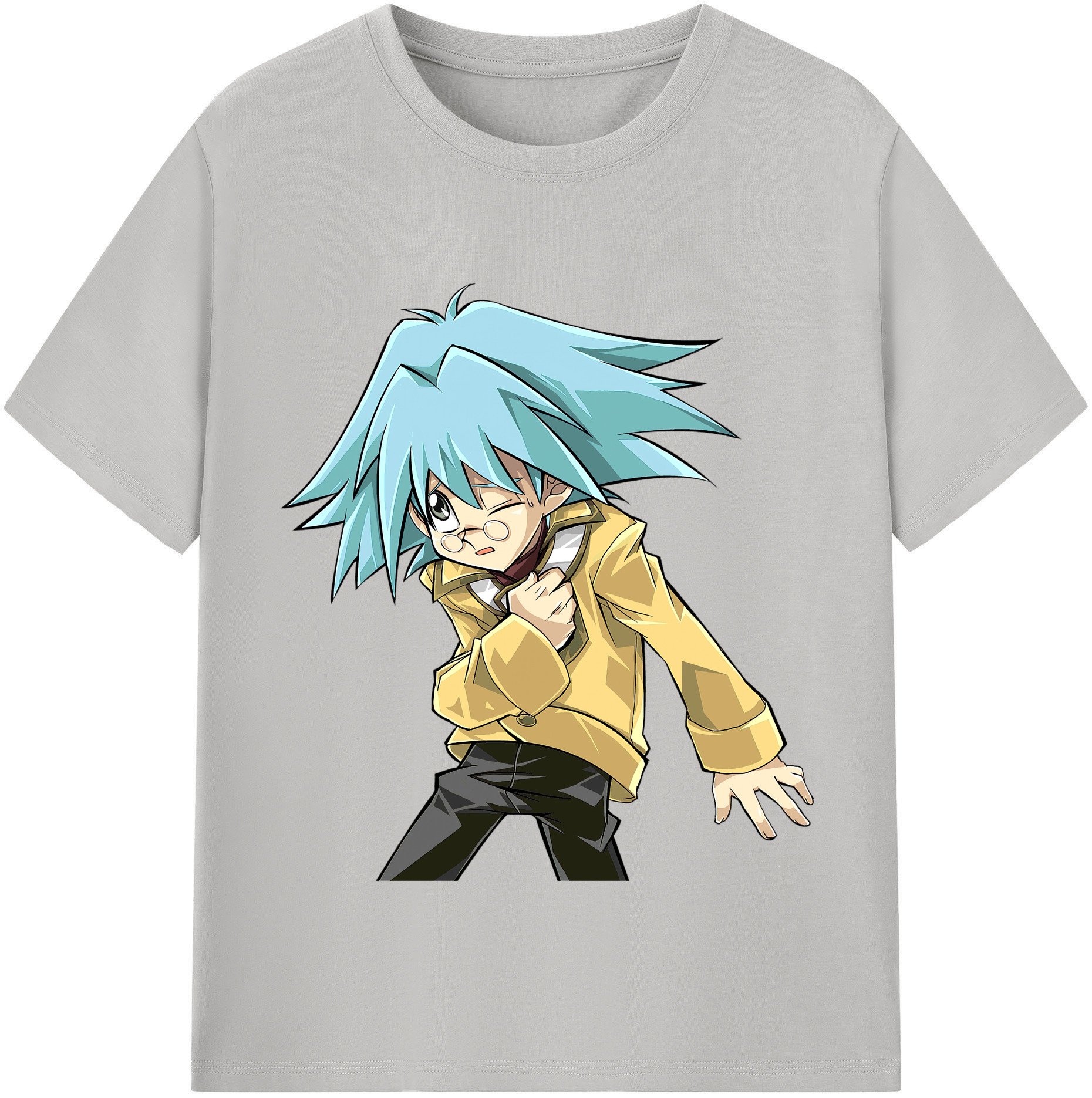 （画像用） 遊☆戯☆王 Yu-Gi-Oh! レディースカジュアルプリントTシャツ（綿100％）